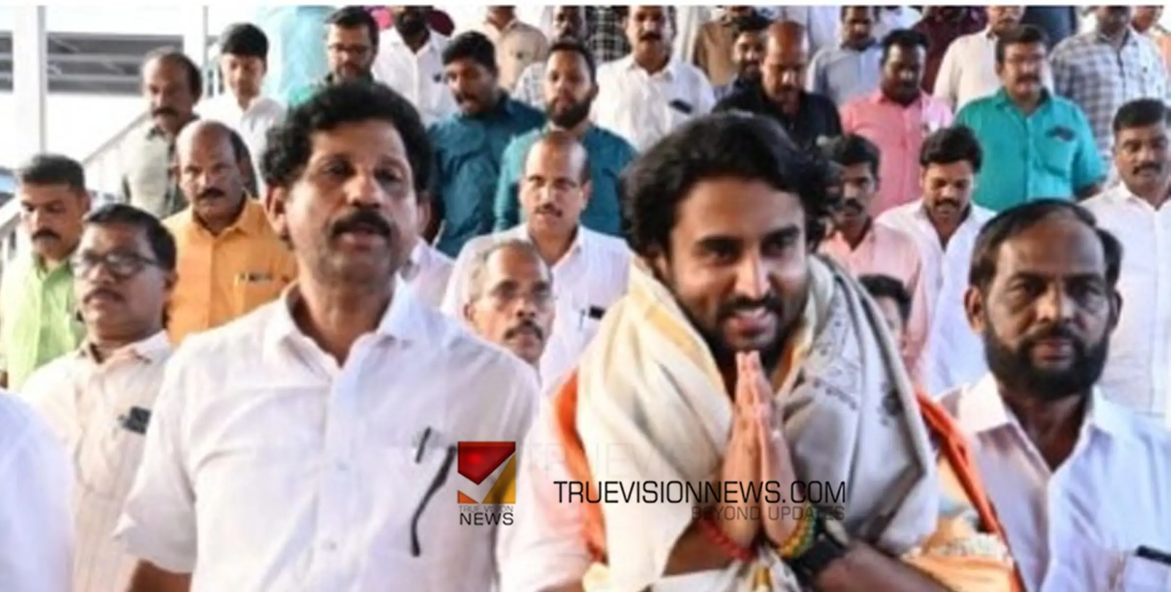  #welcomed | എൻ.ഡി.എ സ്ഥാനാർത്ഥി സി.ആർ പ്രഫുൽ കൃഷ്ണക്ക് സ്വീകരണം നൽകി
