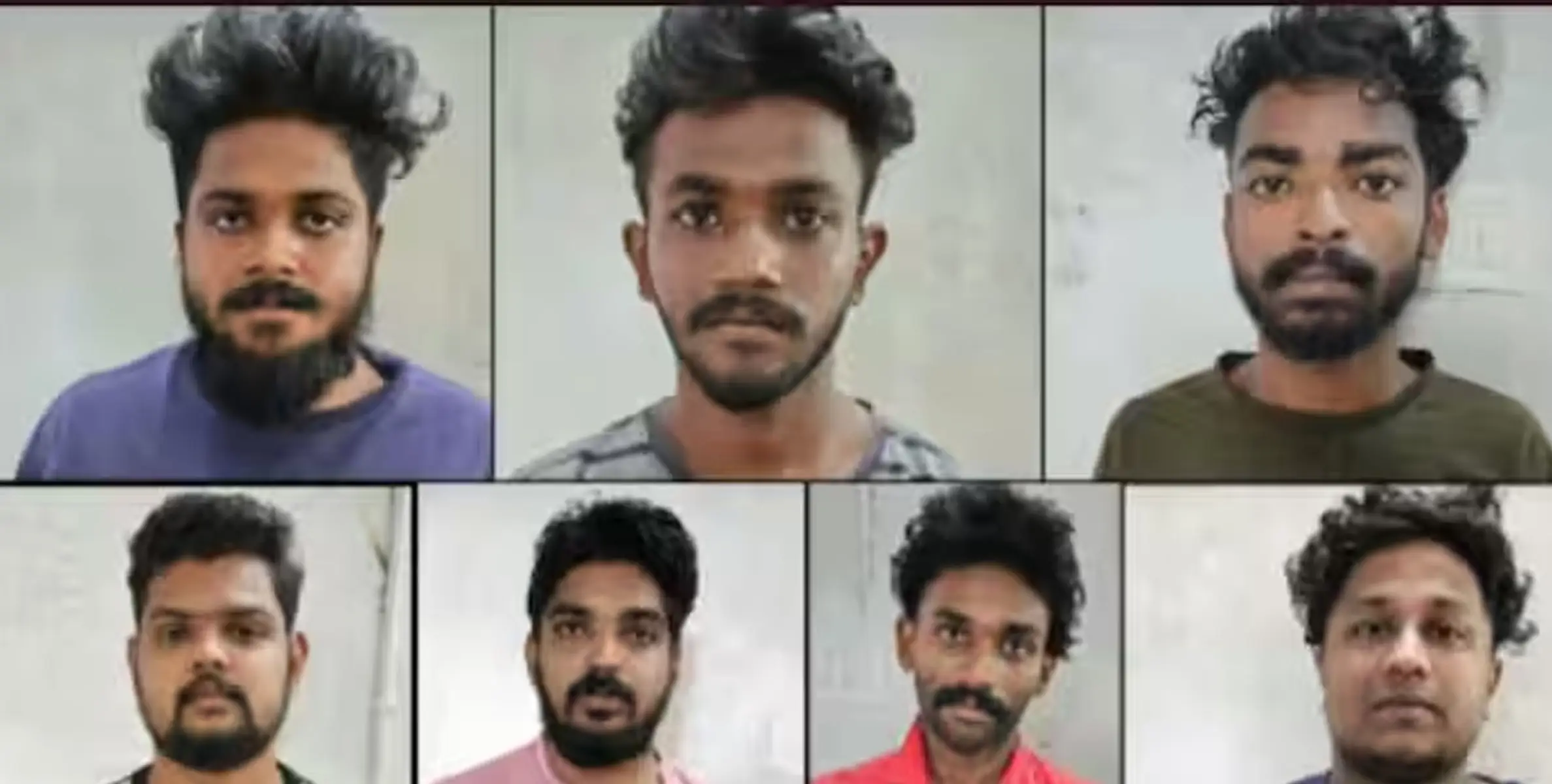 #arrest | കൂട്ടുകാരിക്ക് മെസേജ് അയച്ചതിന് യുവാവിനെ വീട്ടിൽ നിന്നും വിളിച്ചിറക്കി വെട്ടി; കാലടിയിൽ ഏഴ് യുവാക്കൾ പിടിയിൽ 