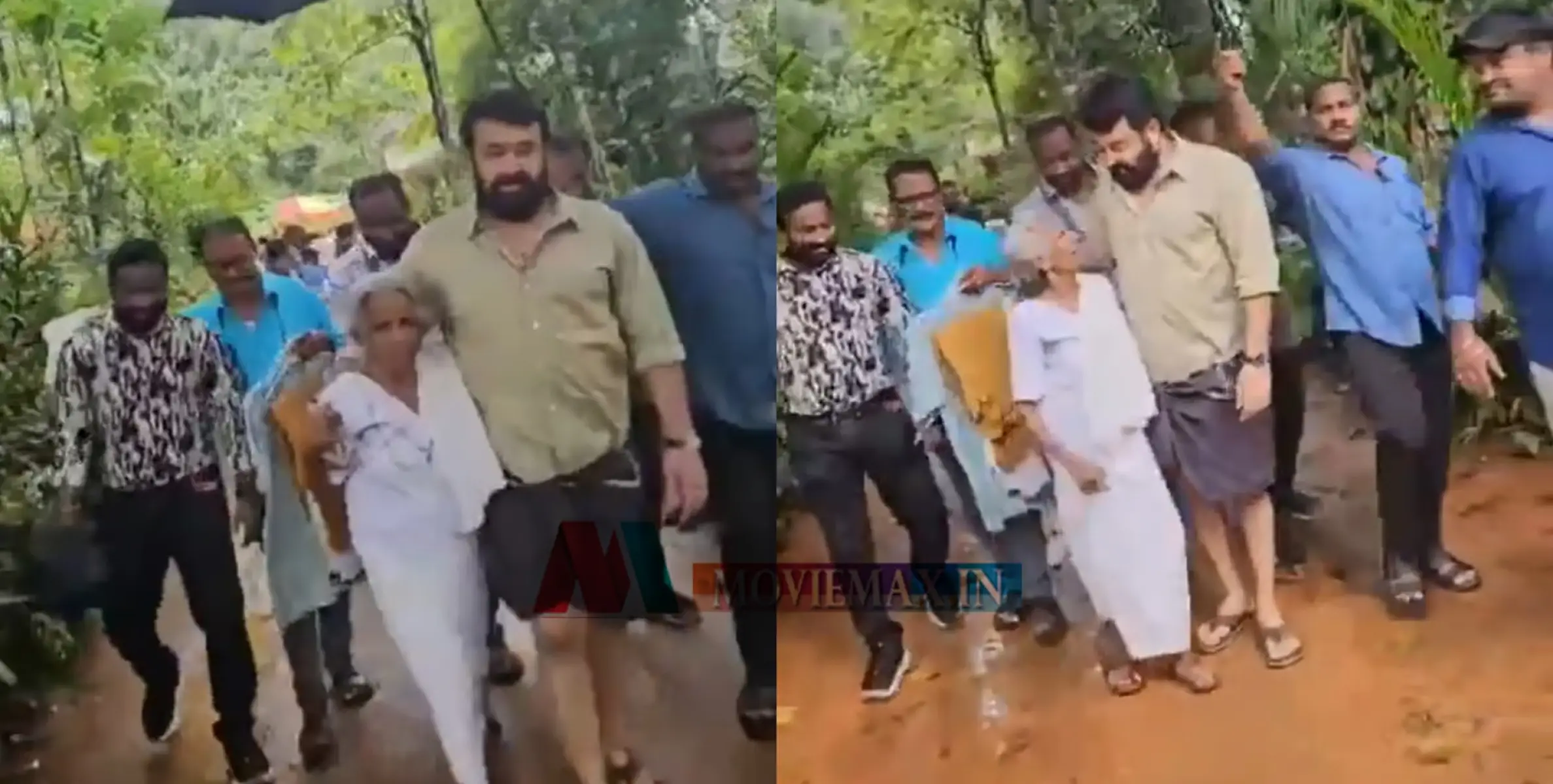 #mohanlal | 'ഇന്ന് പോകുവാണോ', 'ഞങ്ങളെ പറഞ്ഞയക്കാൻ ധൃതിയായോ?'; ആരാധികയെ ചേർത്തുപിടിച്ച് മോഹൻലാൽ