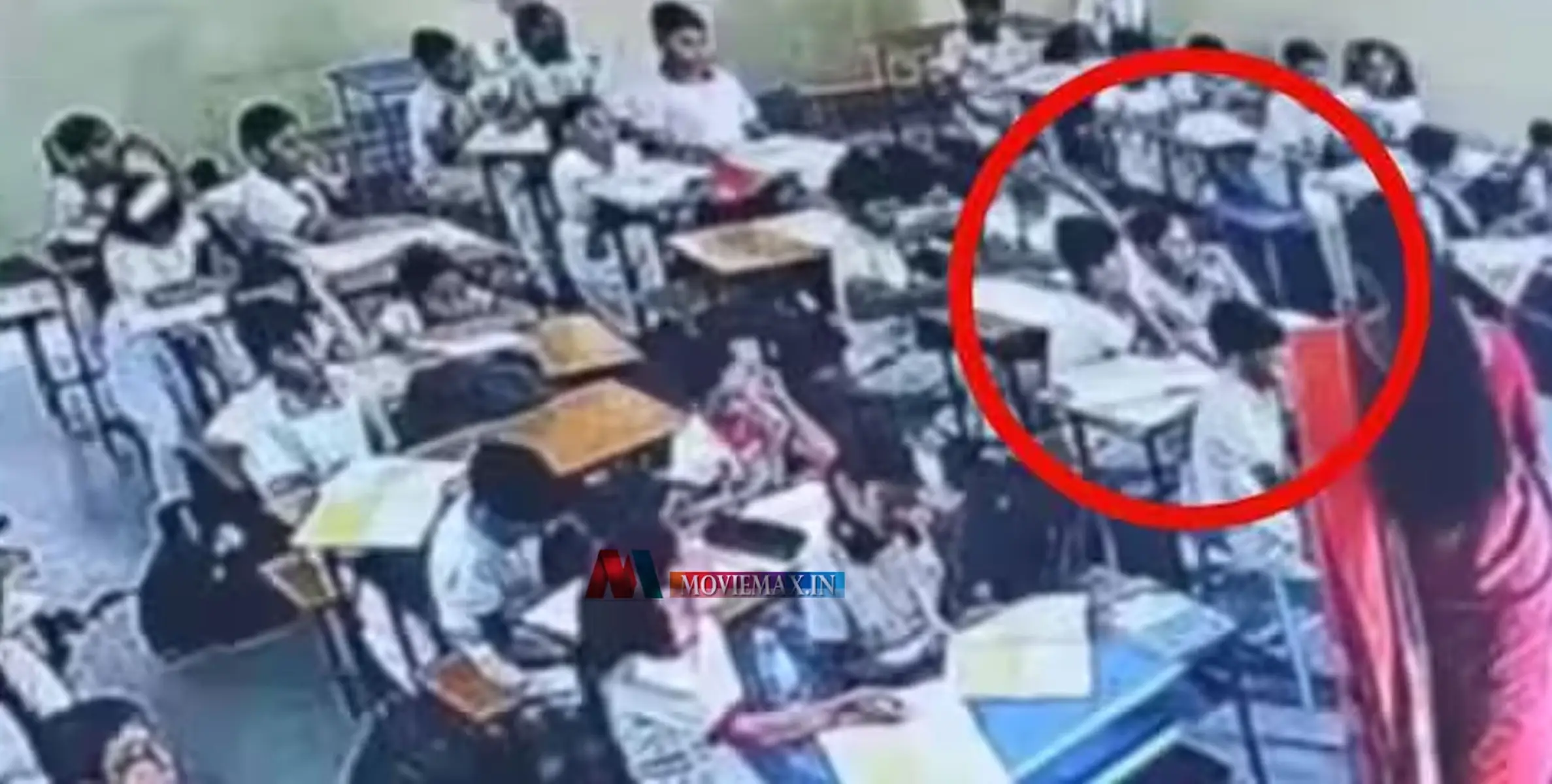 #viral | ഞെട്ടിക്കുന്ന വീഡിയോ; ക്ലാസ് എടുക്കുന്നതിനിടെ സീലിങ് ഫാന്‍ പൊട്ടി കുട്ടിയുടെ ദേഹത്ത് വീണു