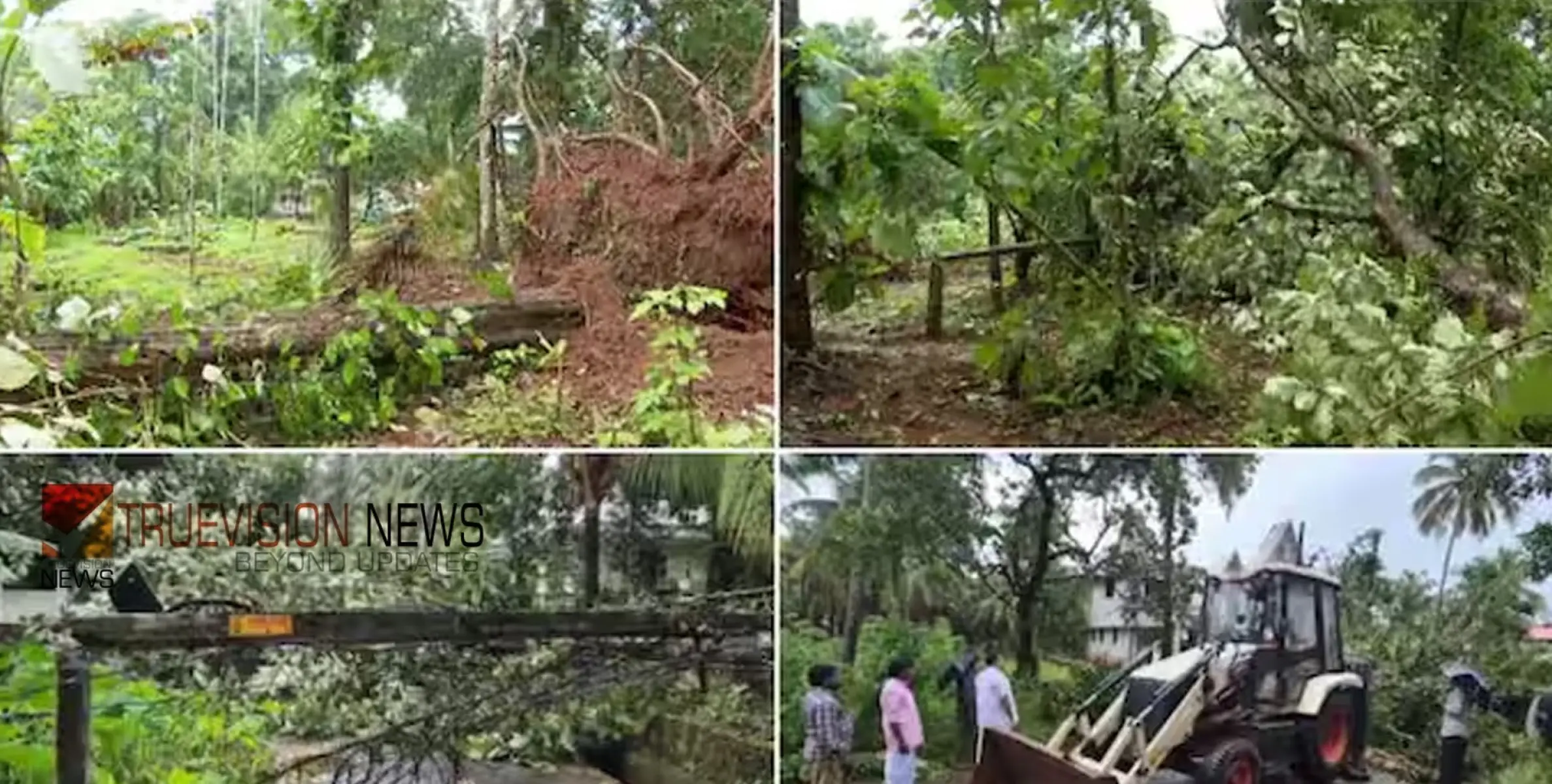 #LightningStorm | വീണ്ടും മിന്നൽ ചുഴലി: വ്യാപക നാശനഷ്ടം, മത്സ്യബന്ധനവള്ളവും അപകടത്തിൽപെട്ടു