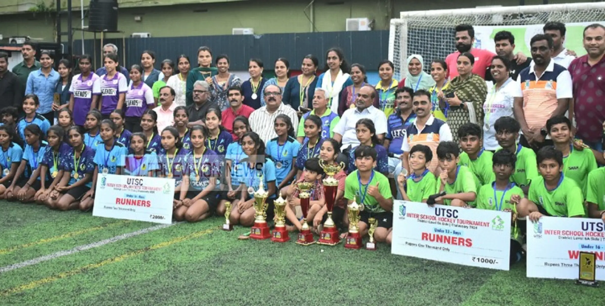 തലശേരിയുടെ ഹോക്കി പാരമ്പര്യം നില നിർത്തി  യുണൈറ്റഡ് സ്പോർട്സ് ക്ലബ് ; അണ്ടർ 16 ഹോക്കിയിൽ ജില്ലാ  ചാമ്പ്യന്മാർ