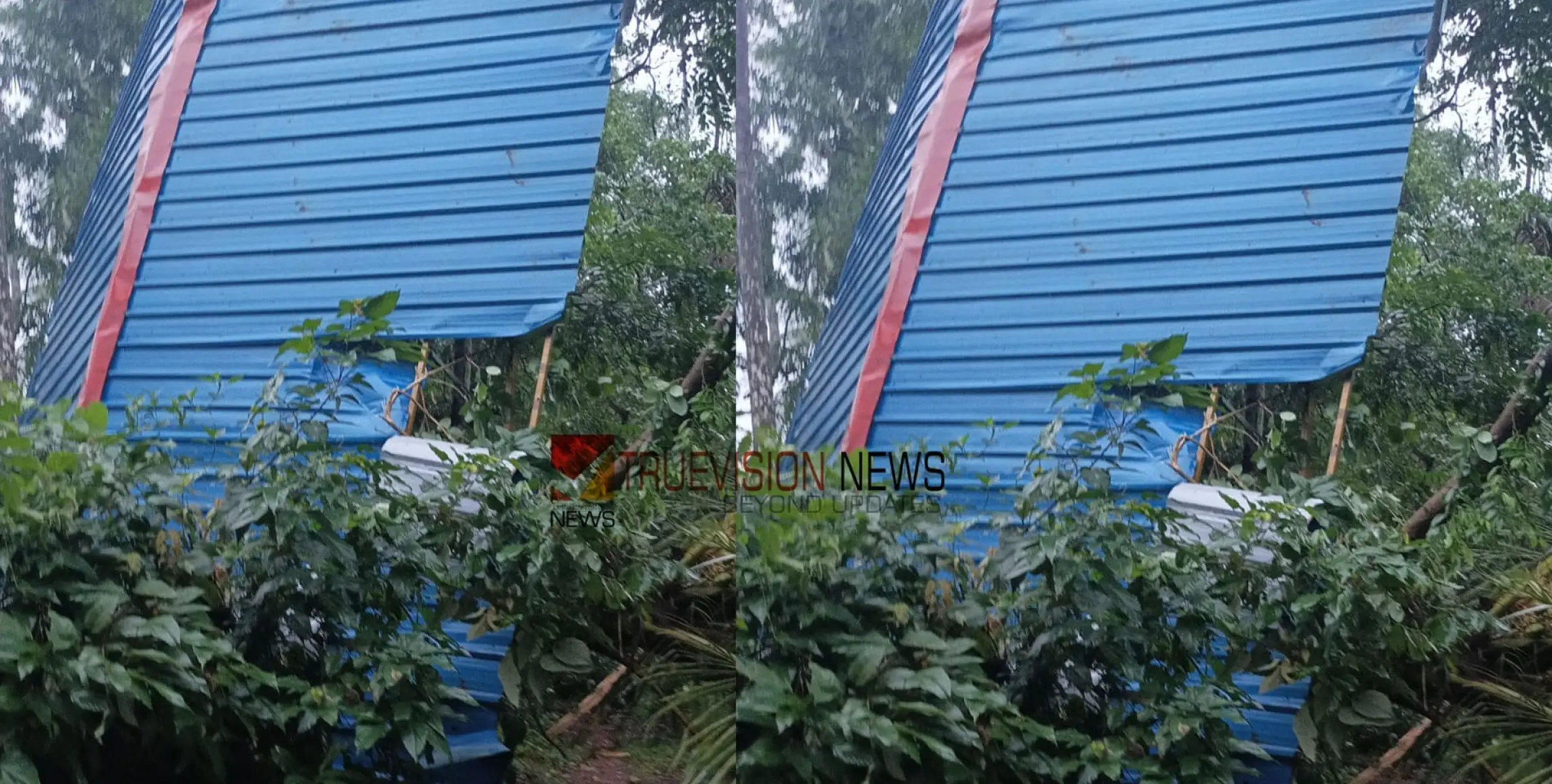 #Hurricane | ഇന്നും ചുഴലിക്കാറ്റ്; എടച്ചേരിയിൽ നാശനഷ്ടങ്ങൾ നേരിൽ കാണാൻ എം. എൽ. എ എത്തി 