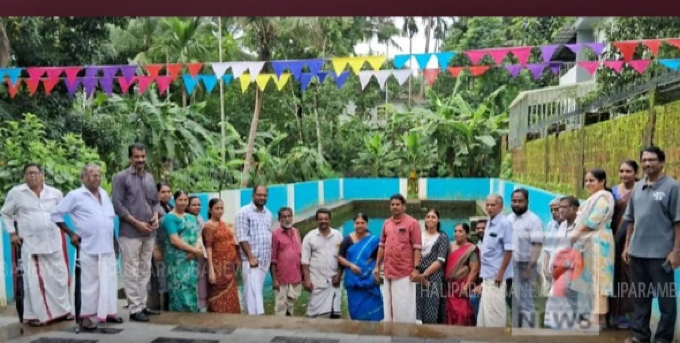 നവീകരിച്ച അടുത്തില പൊതുകുളം കല്യാശ്ശേരി ബ്ലോക്ക്‌ പഞ്ചായത്ത് പ്രസിഡന്റ്  പി പി ഷാജിർ ഉദ്ഘാടനം ചെയ്തു