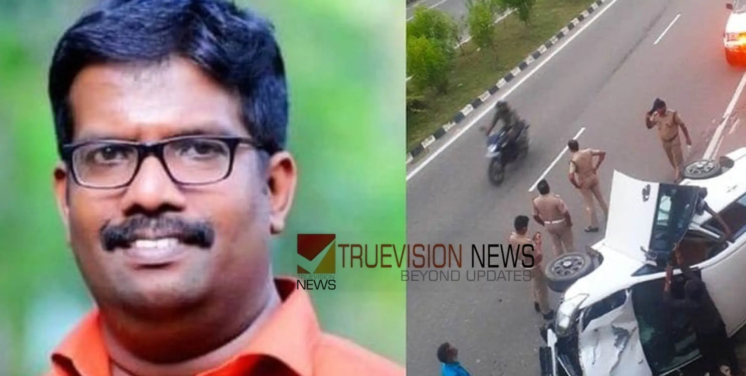 #accident | ഡിവൈഡറിൽ തട്ടി നിയന്ത്രണംവിട്ട കാർ ഇടിച്ച് കാൽനടയാത്രക്കാരന് ദാരുണാന്ത്യം