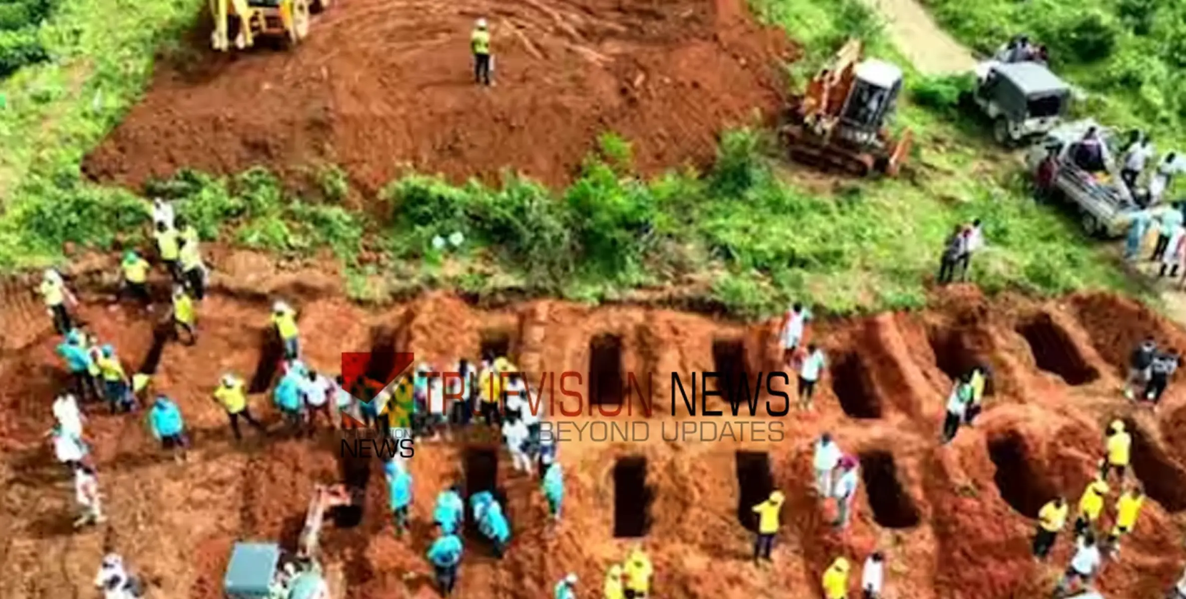 #wayanadMudflow | ഒന്നിച്ച് മടങ്ങും,  67 പേർക്ക് ഒരുമിച്ച് അന്ത്യവിശ്രമം; കൂട്ട സംസ്കാരം അൽപ്പസമയത്തിന് ശേഷം