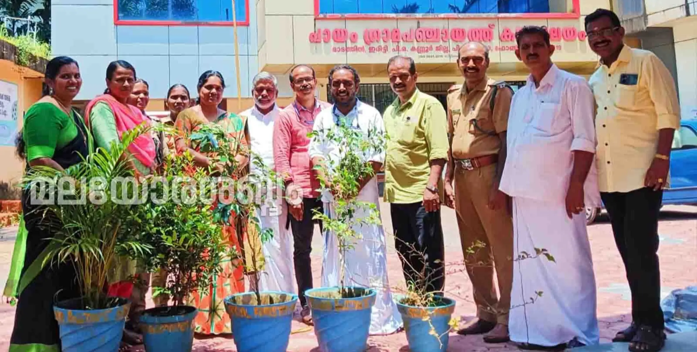 പായം പഞ്ചായത്തിലെ സ്ഥാപനങ്ങൾ ഹരിതാഭമാക്കുന്നതിന് സോഷ്യൽ ഫോറസ്റ്റട്രിയും 