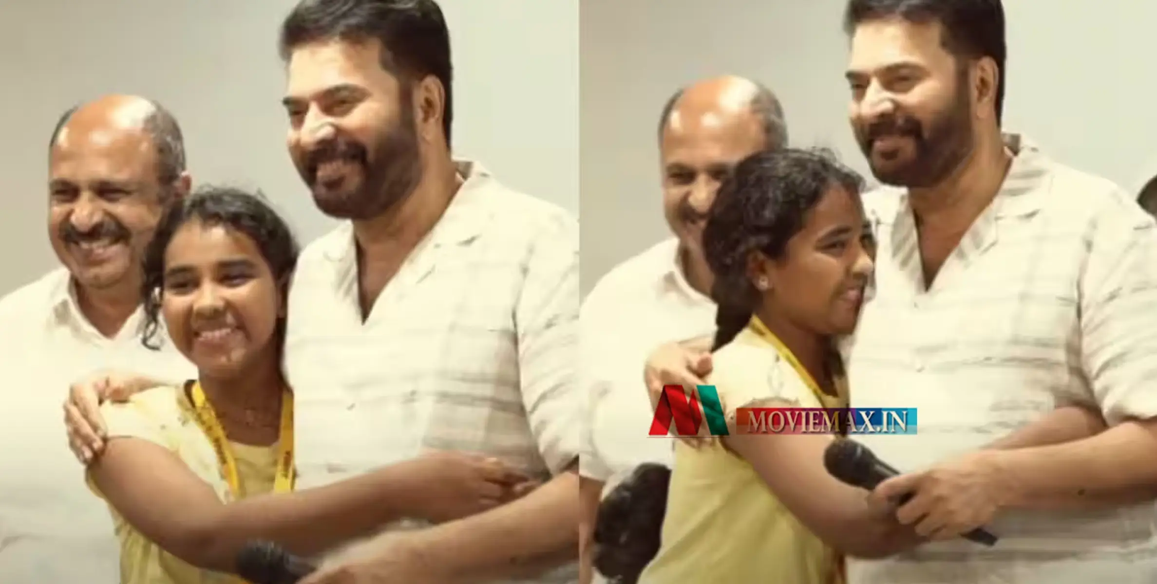 #mammootty | 'കൈ അല്ല, കെട്ടിപ്പിടിക്കണം എനിക്ക്'; കുട്ടി ആരാധികയുടെ ആഗ്രഹം സാധിച്ച് മമ്മൂട്ടി