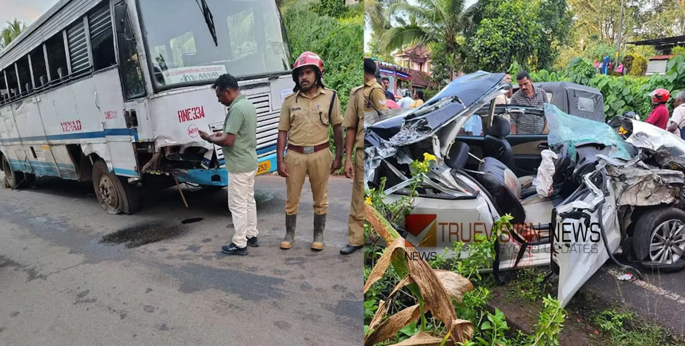 #Accident | ഓവർടേക്ക് ചെയ്യുന്നതിനിടെ കാർ കെഎസ്ആർടിസി ബസുമായി കൂട്ടിയിടിച്ച് ഉണ്ടായ അപകടം; എൻജിനീയറിങ് വിദ്യാർത്ഥി മരിച്ചു