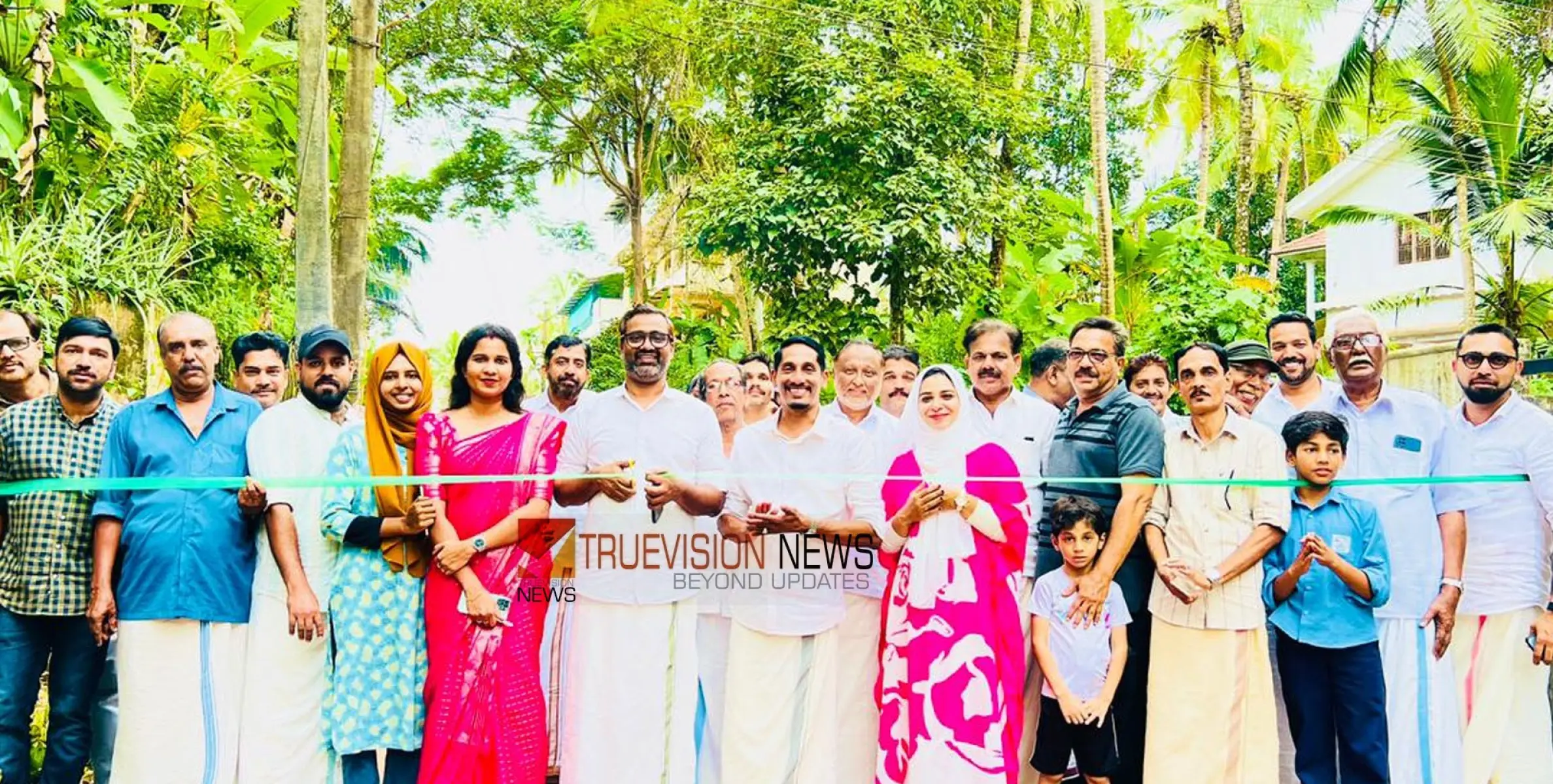 #inaugurated | പണി പൂർത്തികരിച്ച ചീറോത്തു മുക്ക് ആനാണ്ടി റോഡ് ഉദ്ഘാടനം ചെയ്ത്  വി.വി മുഹമ്മദലി 