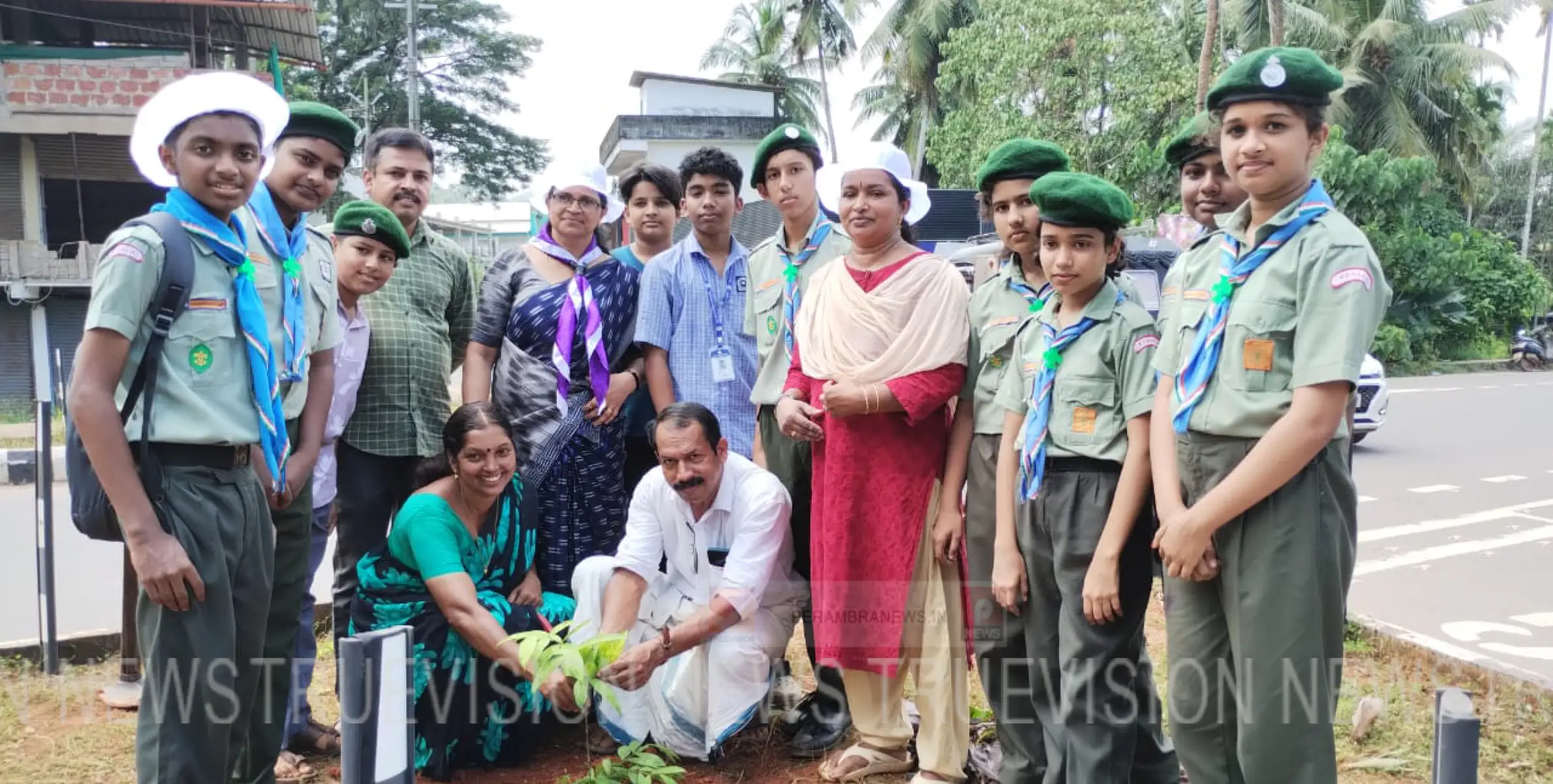  പേരാമ്പ്ര ഒലീവ് പബ്‌ളിക് സ്‌കൂളില്‍ സ്വച്ഛതാ സേവാ പ്രവര്‍ത്തനം നടത്തി