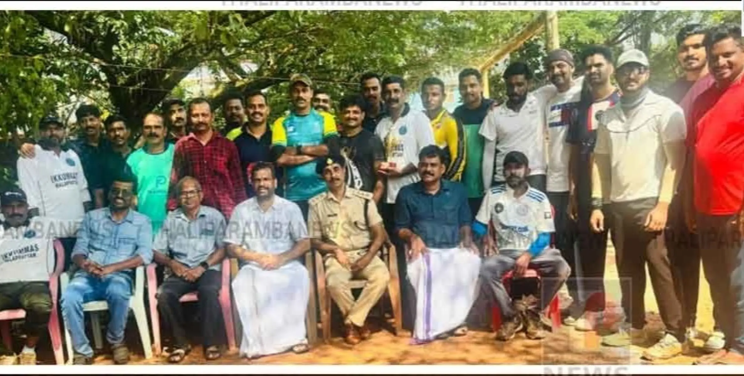 ലഹരിക്കെതിരെ കായിക ലഹരി: ക്രിക്കറ്റ് മത്സരത്തിൽ കണ്ണൂർ എക്സൈസ് വിജയികൾ