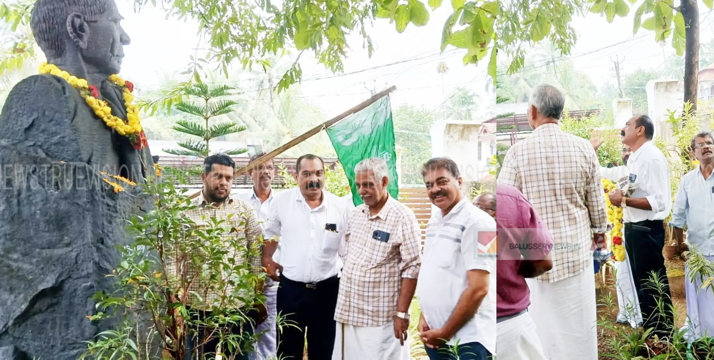  കേളപ്പജിയുടെ 55മത് ചരമദിനം; കേളപ്പജിയുടെ പ്രതിമക്ക് മുന്നിൽ പുഷ്പാർച്ചന നടത്തി