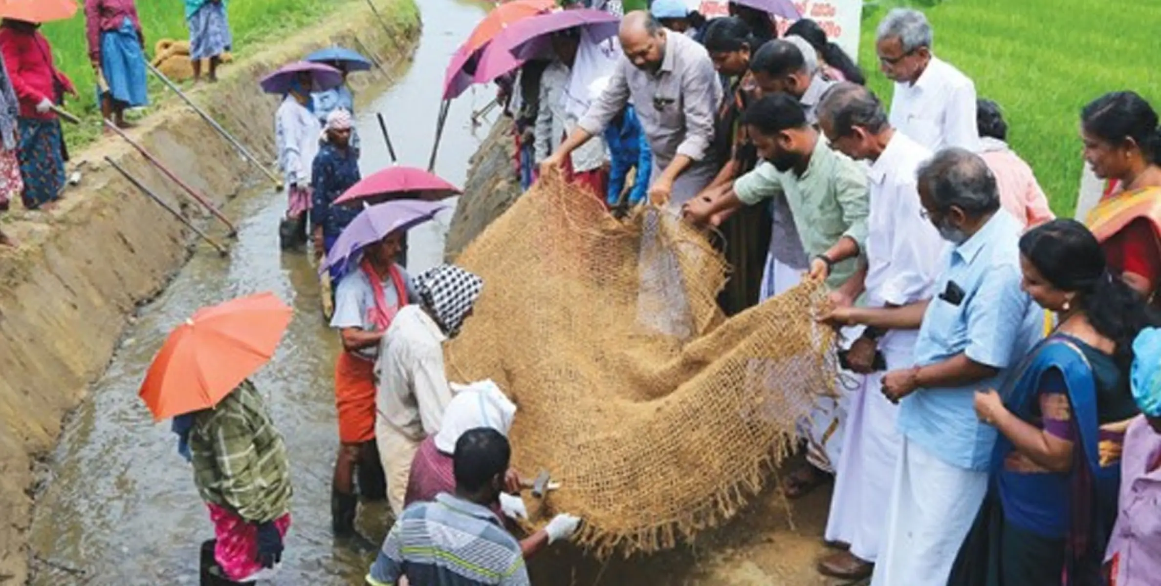  #Aduvasseri | അടുവാശേരി ചെക്ക് ഡാം നിർമാണം തുടങ്ങി 