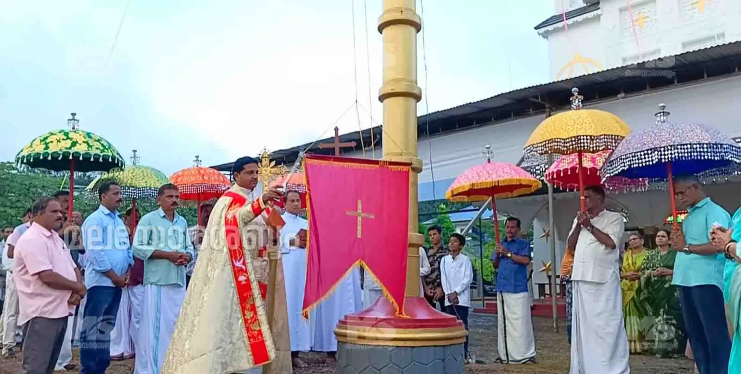 ചെട്ടിയാംപറമ്പ് സെൻറ് ജോൺ ദി ബാപ്റ്റിസ്റ്റ് ദേവാലയത്തിൽ തിരുനാൾ മഹോത്സവത്തിന് കൊടിയേറി