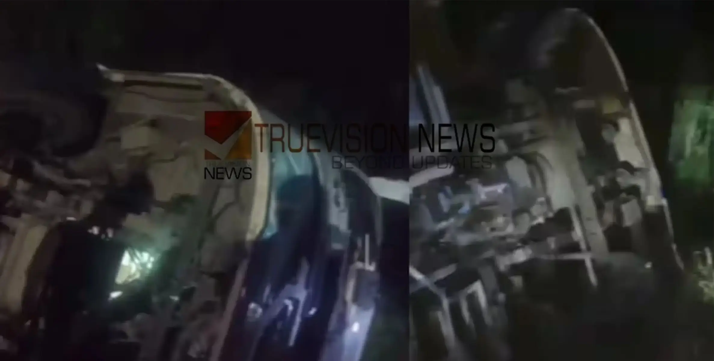 #accident | ശബരിമല തീര്‍ത്ഥാടകര്‍ സഞ്ചരിച്ച മിനി ബസ് നിയന്ത്രണം വിട്ട് മറിഞ്ഞു; രണ്ടു പേർക്ക് പരിക്ക് 