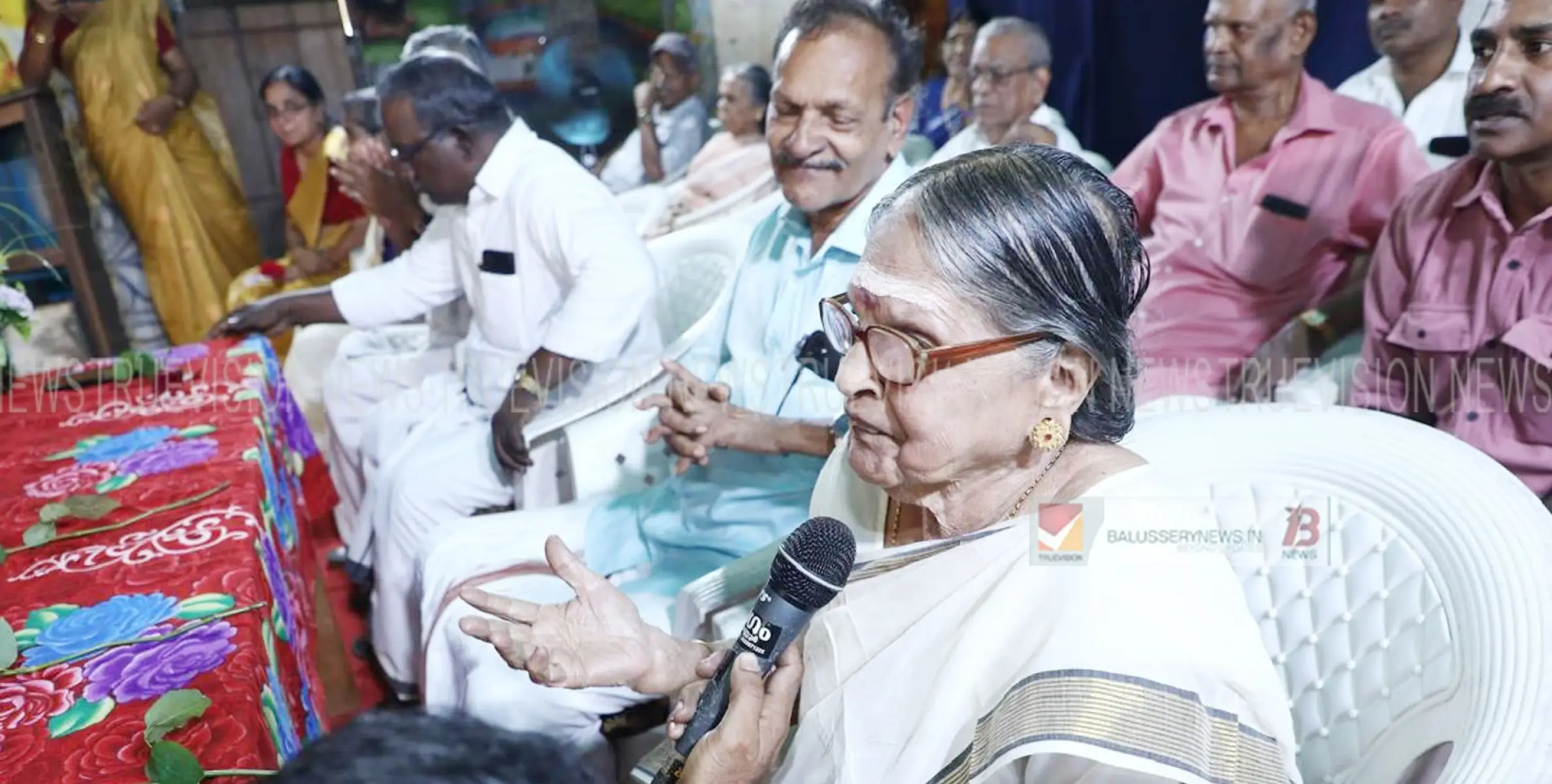 പഠിച്ച സ്‌കൂളിൻ്റെ നൂറാം വാർഷിക സംഗമത്തിന് ഉദ്ഘാടക നൂറു വയസ്സുകാരി ലക്ഷ്മിക്കുട്ടിയമ്മ