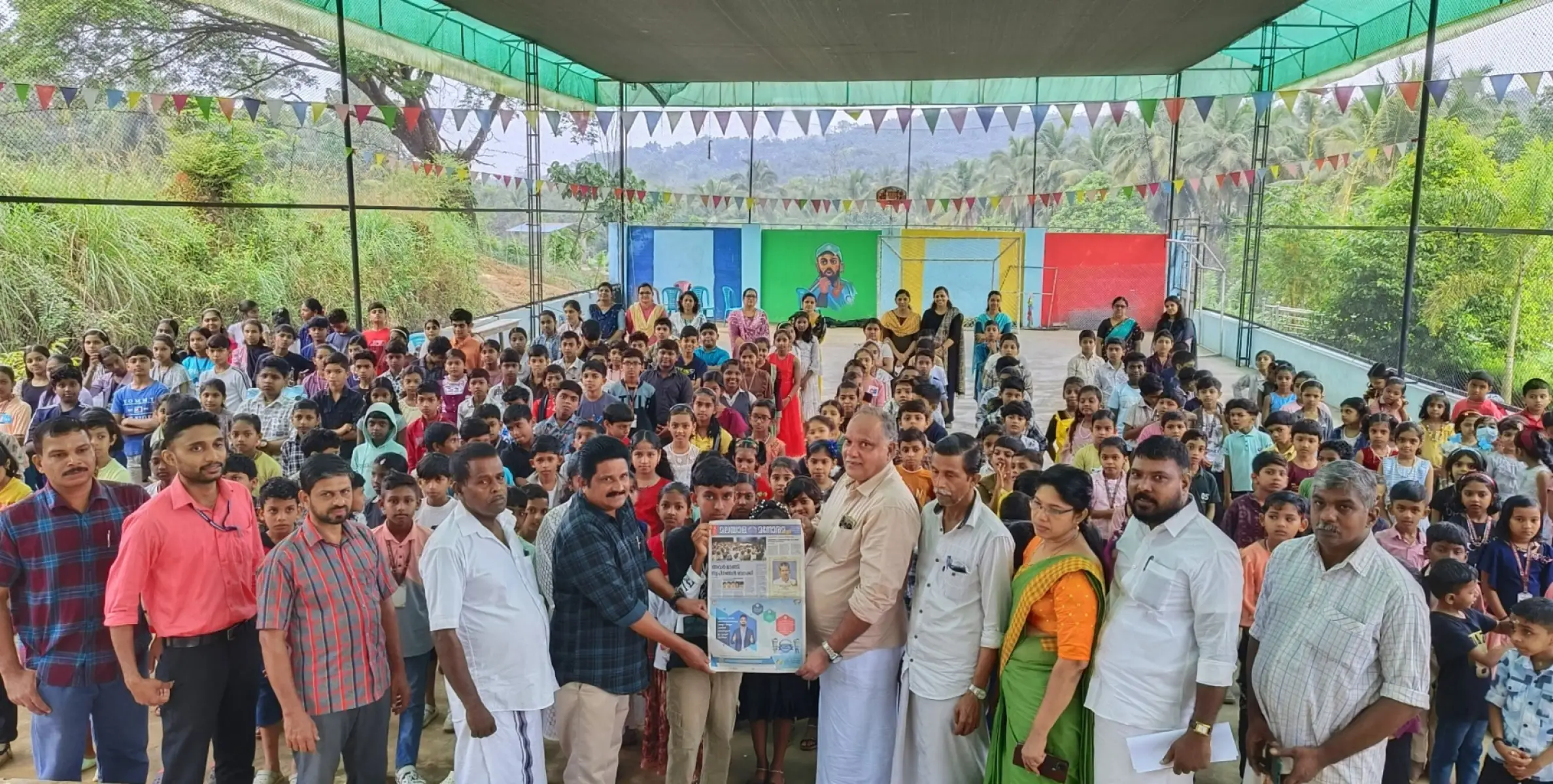 വെക്കളം യുപി സ്കൂളിൽ 'വായനക്കളരി'   ഉദ്ഘാടനം ചെയ്തു