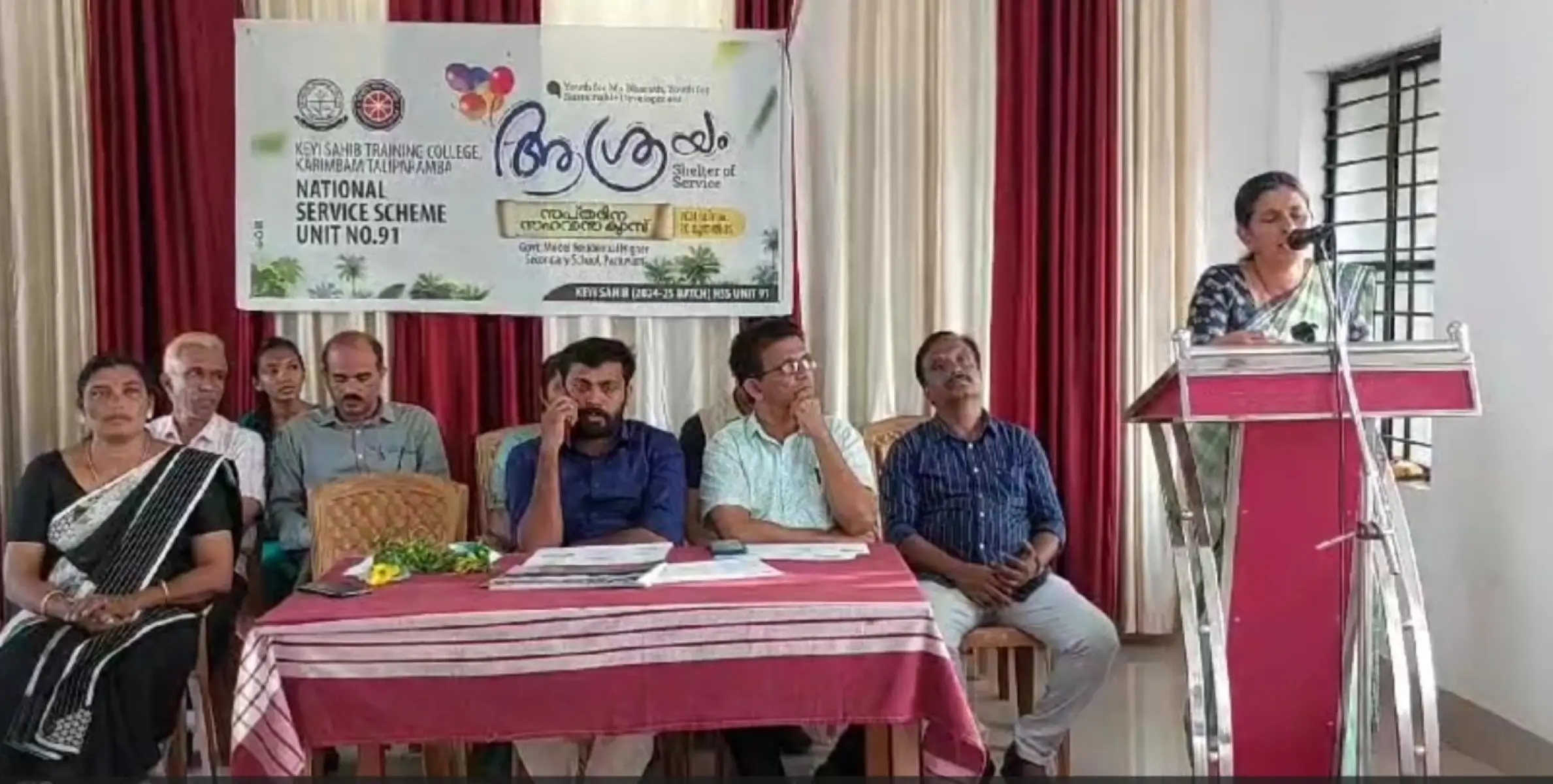 സാമൂഹ്യ സേവന പ്രവർത്തനങ്ങൾ സിലിബസിനപ്പുറമുള്ള പാഠങ്ങളാണ് നൽകുന്നതെന്ന് എം വിജിൻ എം എൽ എ