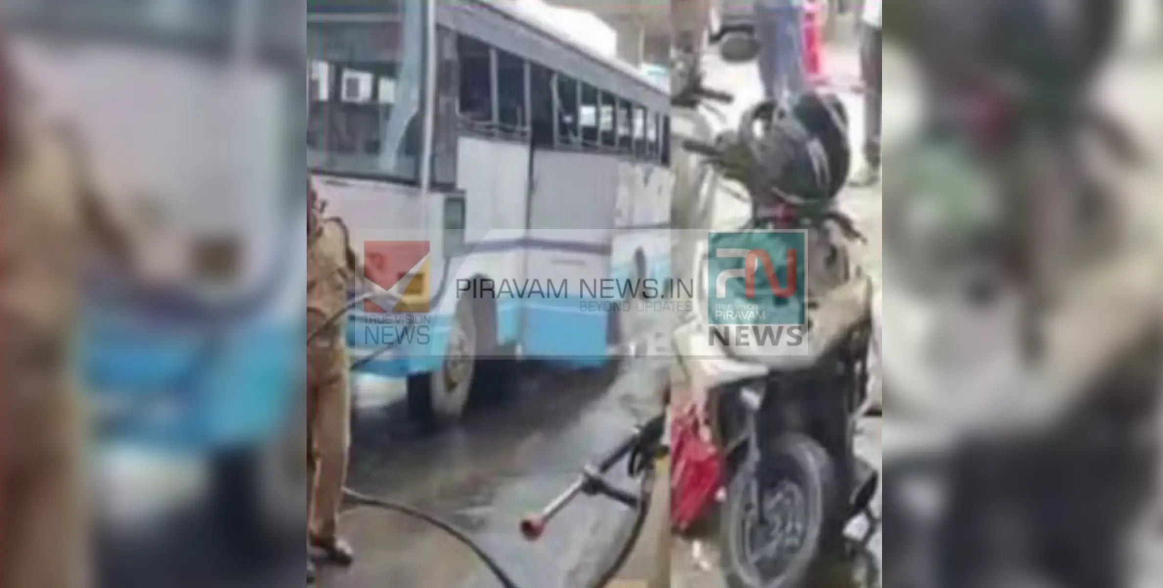 കൊച്ചി കടവന്ത്രയിൽ സ്കൂട്ടറിന് പിന്നിൽ കെഎസ്ആർടിസി ബസ് ഇടിച്ച് സ്ത്രീക്ക് ദാരുണാന്ത്യം.