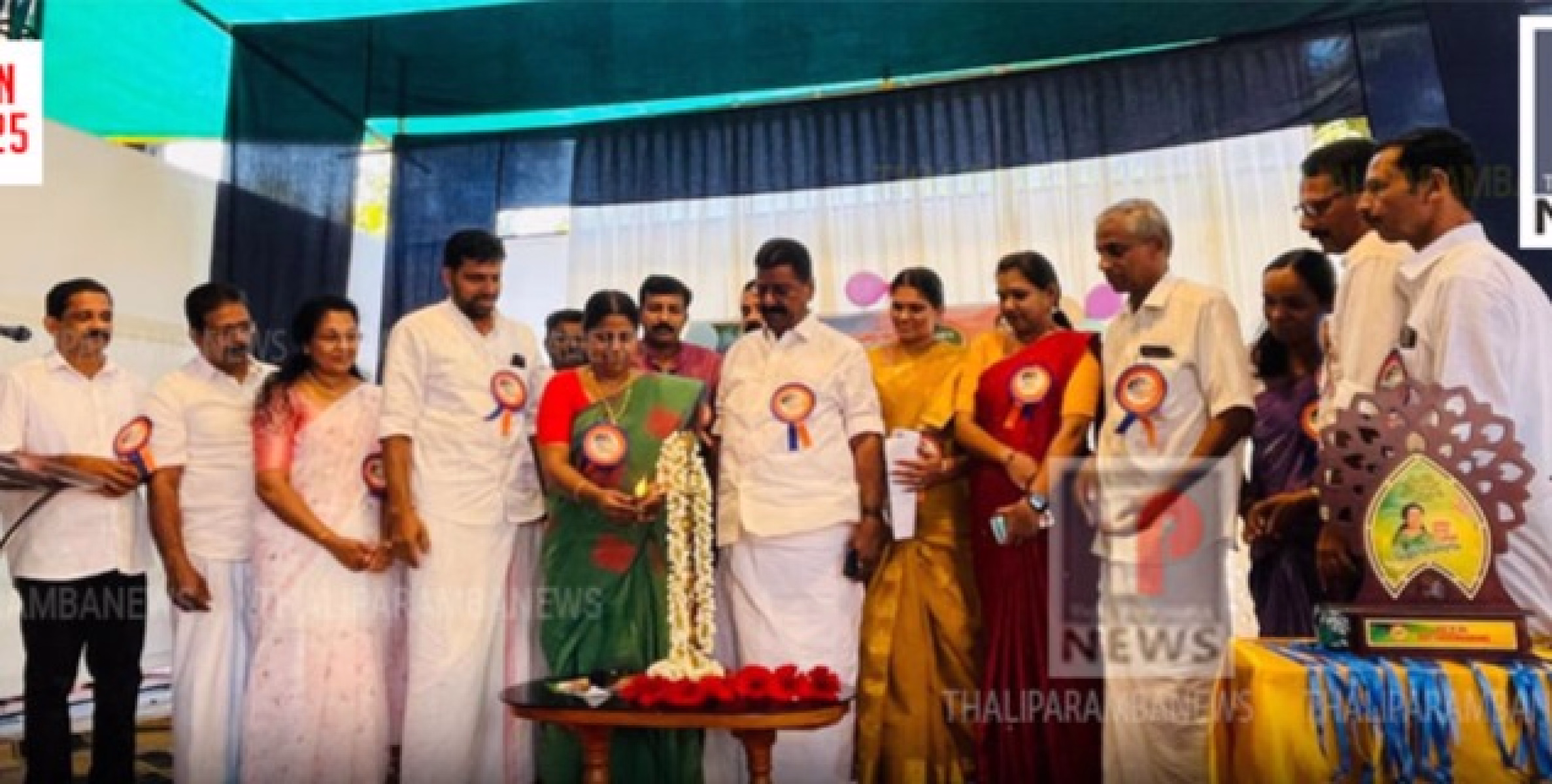 തടിക്കടവ് ഗവ.ഹൈസ്കൂളിൽ ജില്ലാ പഞ്ചായത്ത് നിർമ്മിച്ച ഓപ്പൺ ഓഡിറ്റോറിയത്തിന്റെ ഉദ്ഘാടനവും വാർഷികാഘോഷവും നടന്നു 
