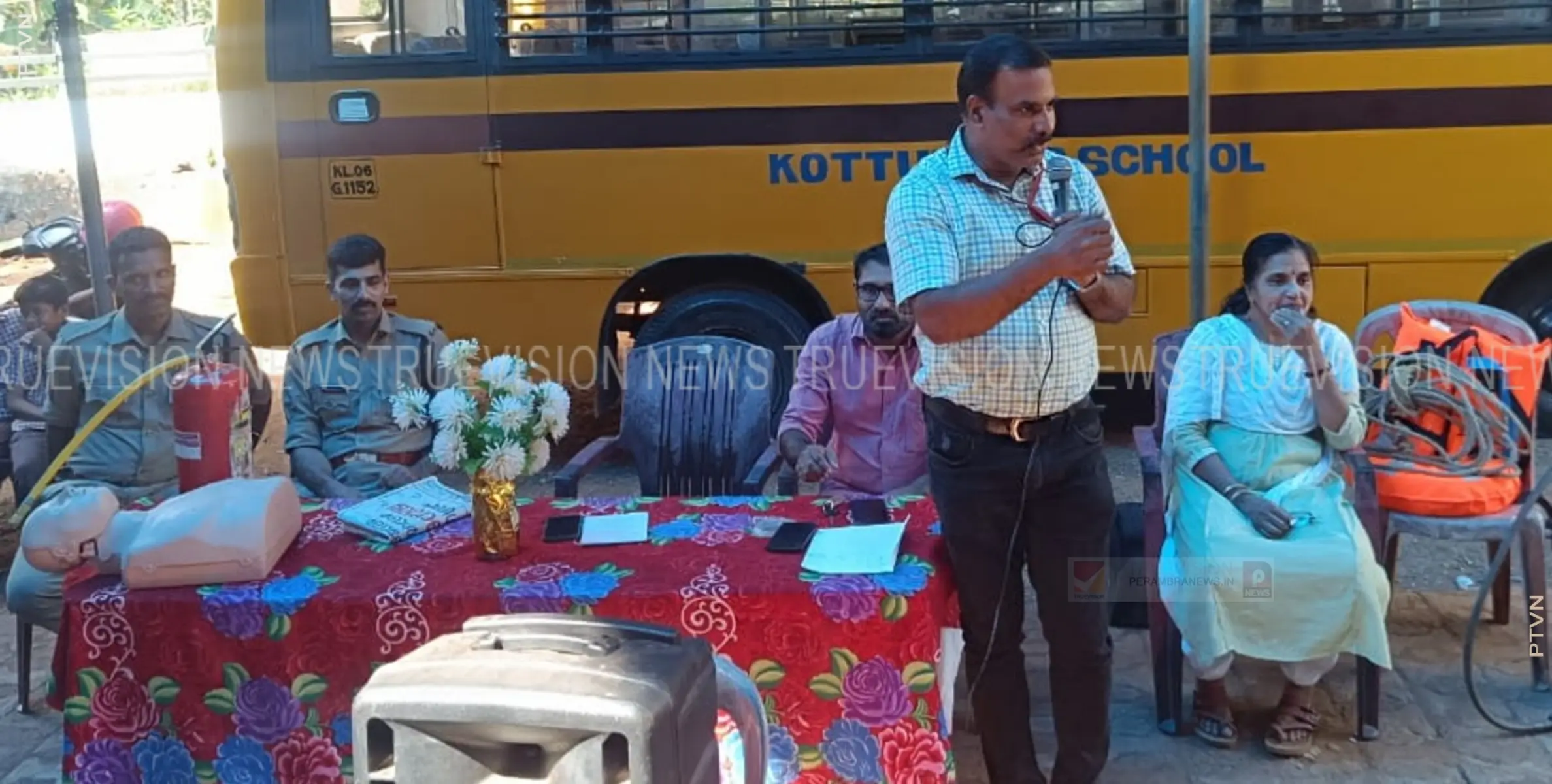 വിദ്യാര്‍ത്ഥികള്‍ക്ക് രക്ഷാപ്രവര്‍ത്തന ബോധവല്‍ക്കരണ ക്ലാസ് നടത്തി അഗ്നിരക്ഷാസേന