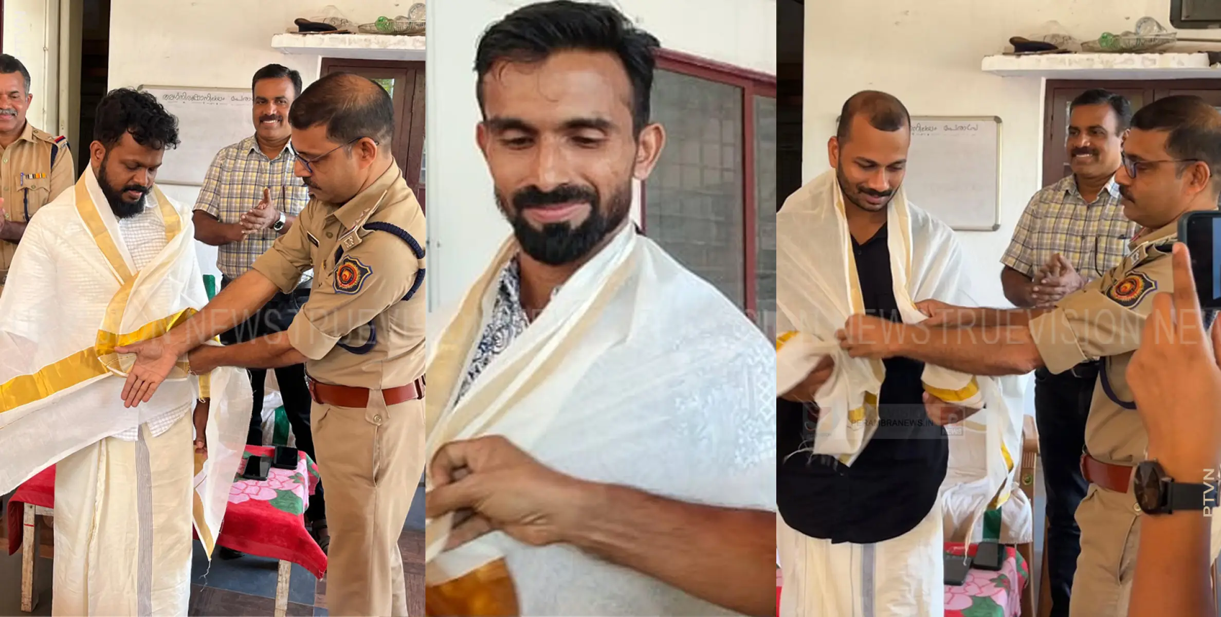സ്വയം മറന്ന് പ്രവര്‍ത്തിച്ചവര്‍ക്ക് ആദരവുമായി പേരാമ്പ്ര അഗ്നിരക്ഷാനിലയം 