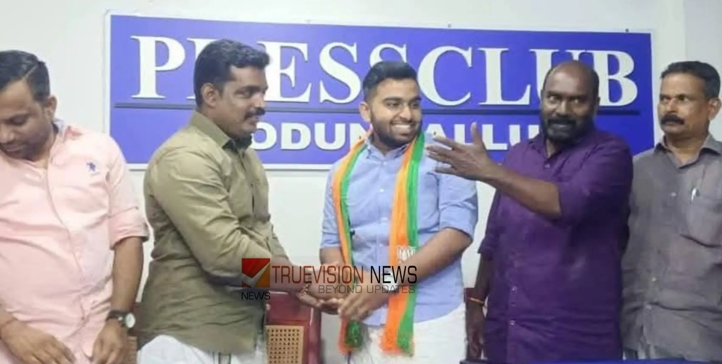 കെഎസ്‌യു  ജില്ലാ ജനറല്‍ സെക്രട്ടറി സച്ചിദാനന്ദ് ബിജെപിയില്‍ ചേര്‍ന്നു