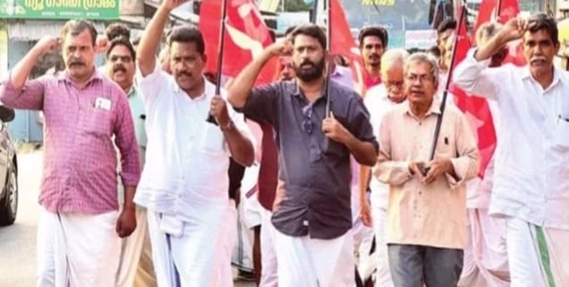  ഓഡിറ്റോറിയത്തിന്റെ പേര് മത്തായി ചാക്കോയുടെ   തന്നെവേണം  ഓമശ്ശേരിയിൽ     പ്രതിഷേധം ശക്തമാക്കി സിപിഐഎം
