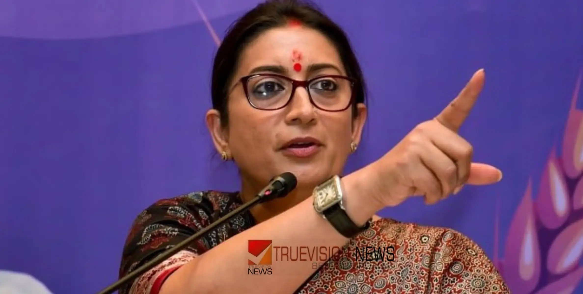 'ജയിലിലേയ്ക്ക് പോകാൻ ജനങ്ങൾ അദ്ദേഹത്തെ സ്വതന്ത്രനാക്കിയിരിക്കുന്നു'; കെജ്‌രിവാളിനെതിരേ സ്മൃതി ഇറാനി