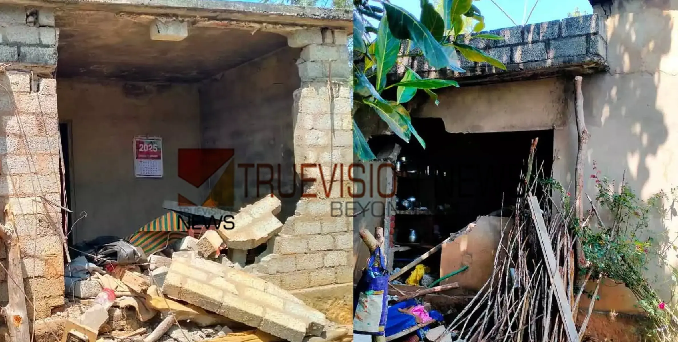 ചിന്നക്കനാലിൽ കാട്ടാന ആക്രമണം; രണ്ട് വീടുകൾ തകർത്തു