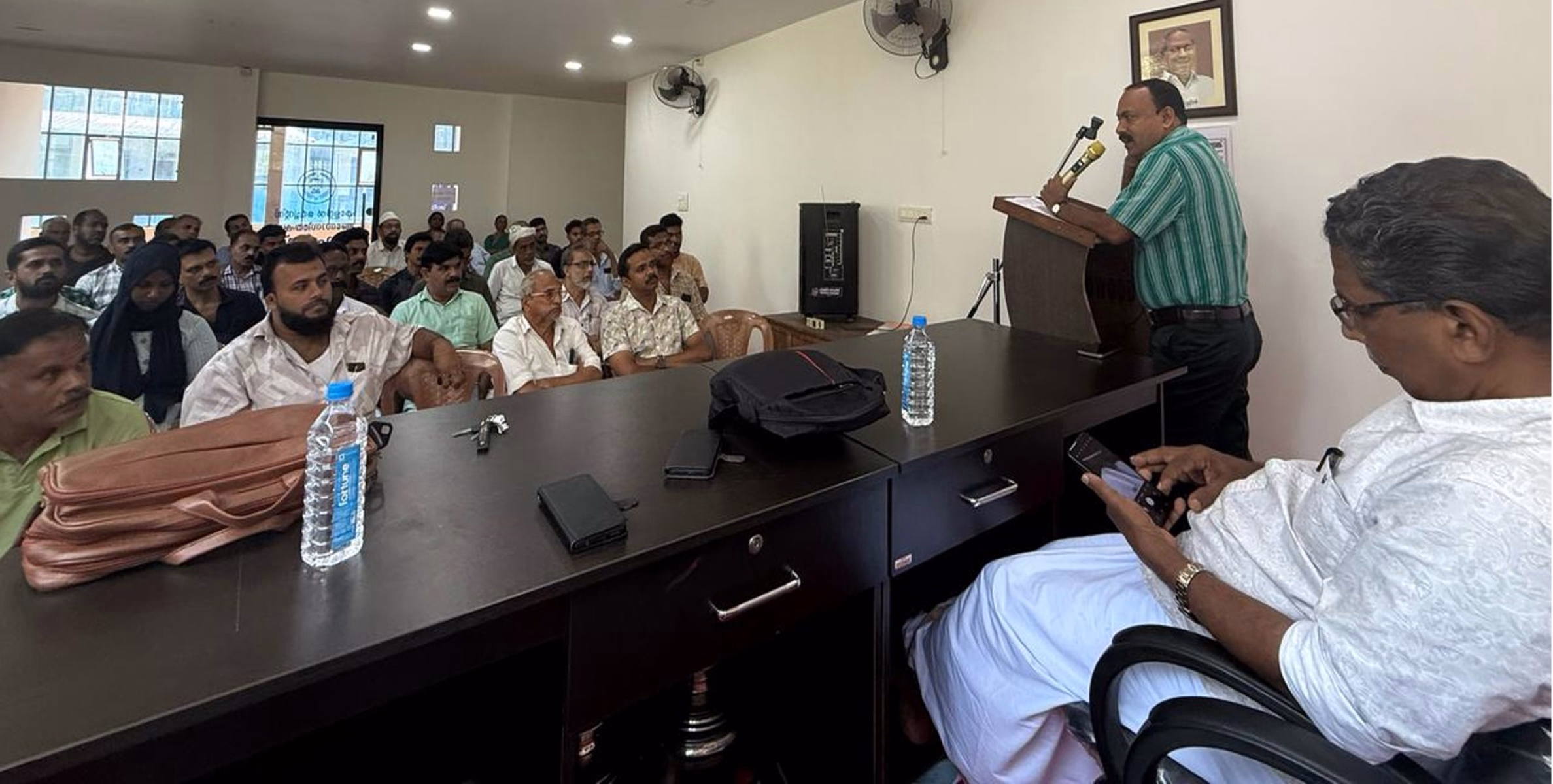 വ്യാപാരികള്‍ക്കായി ബോധവത്കരണ ക്ലാസ് സംഘടിപ്പിച്ചു