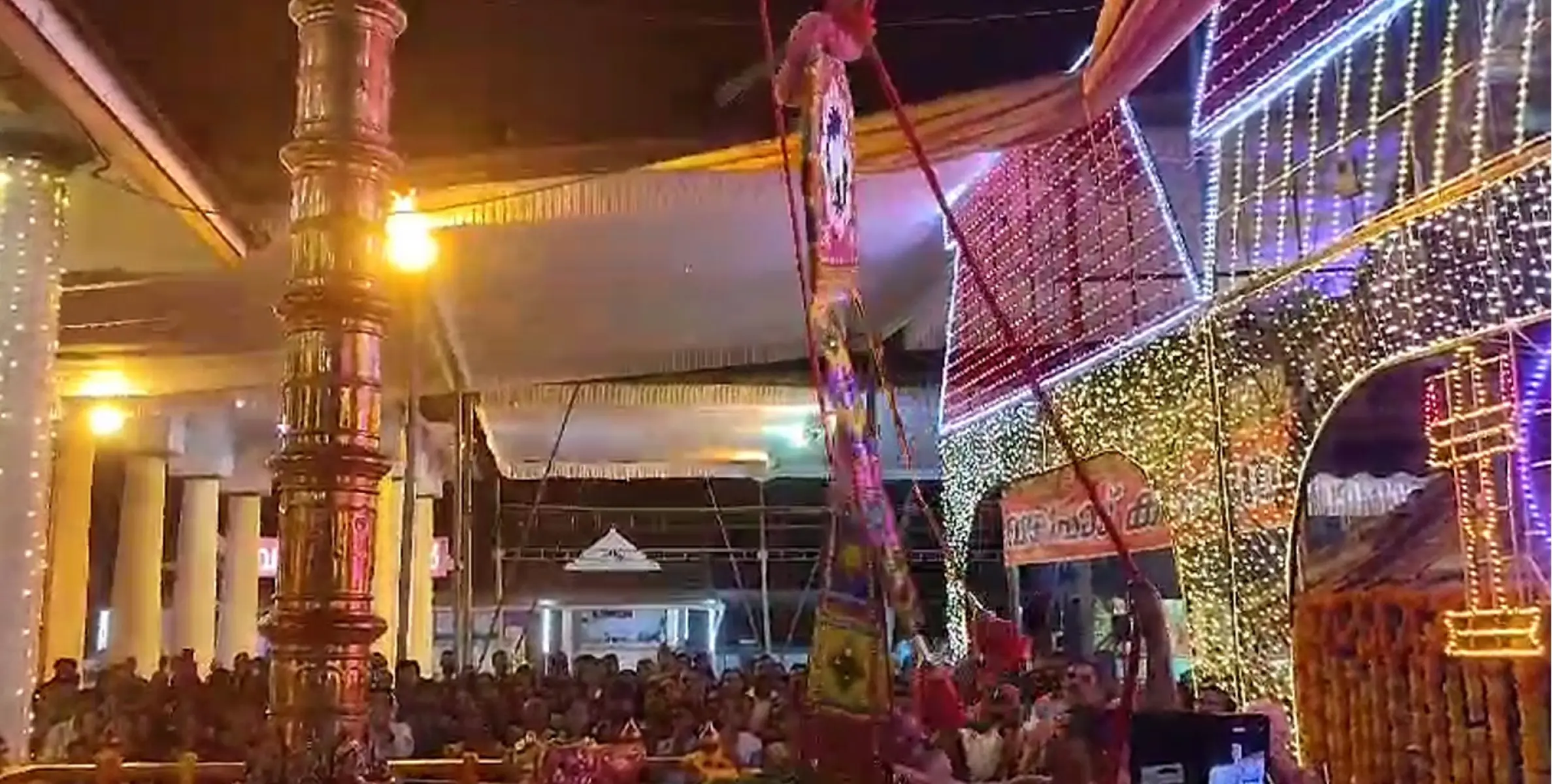 ചരിത്ര പ്രസിദ്ധമായ പാഴൂർ പെരുംതൃക്കോവിൽ മഹാദേവ ക്ഷേത്രത്തിൽ ഉത്സവത്തിന് കൊടിയേറി.