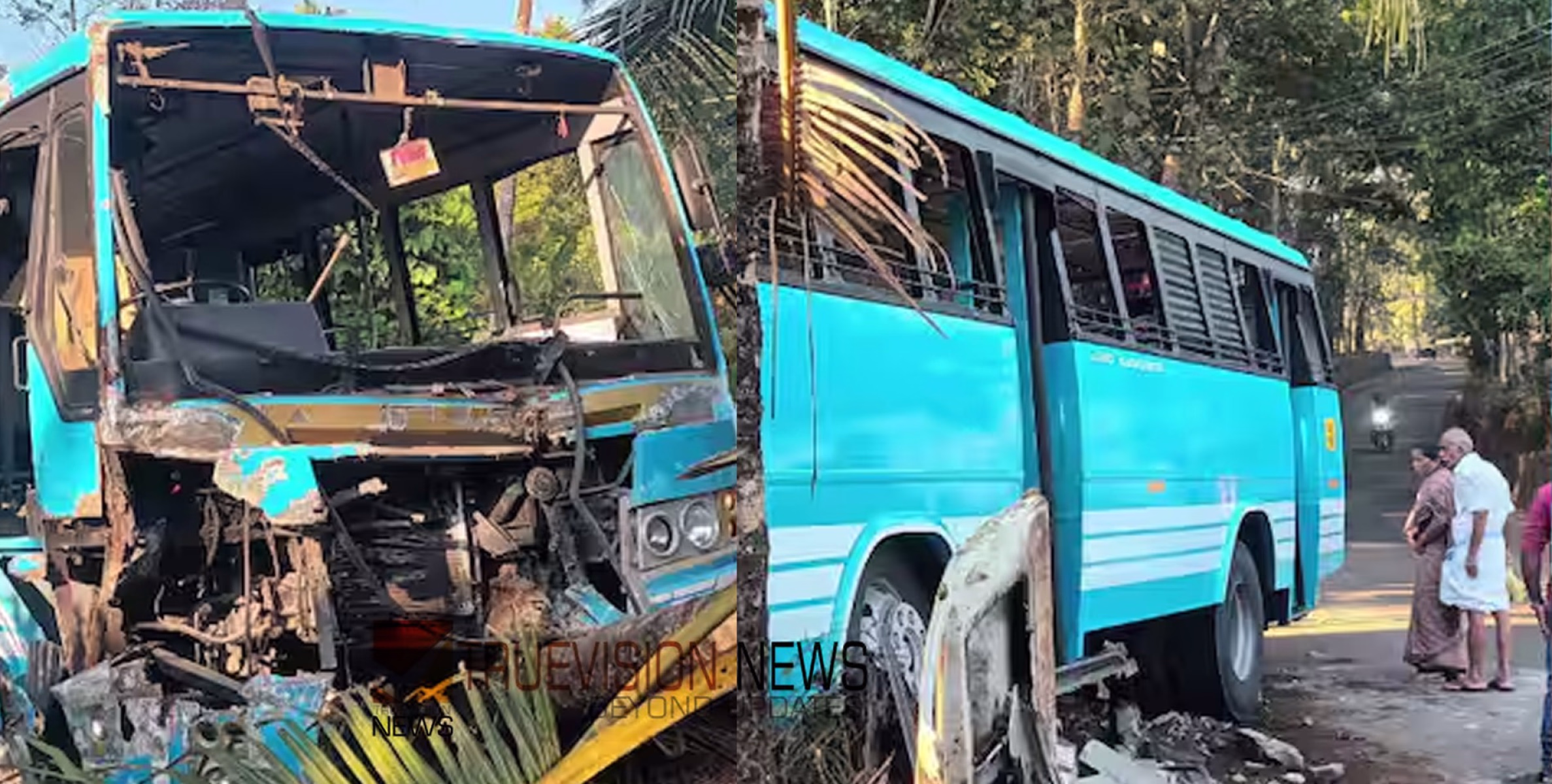 ഇറക്കമിറങ്ങുന്നതിനിടെ ഡ്രൈവര്‍ കുഴഞ്ഞുവീണു, നിയന്ത്രണം വിട്ട ബസ് കലുങ്കിലേക്ക് ഇടിച്ചുകയറി, ഡ്രൈവര്‍ മരിച്ചു
