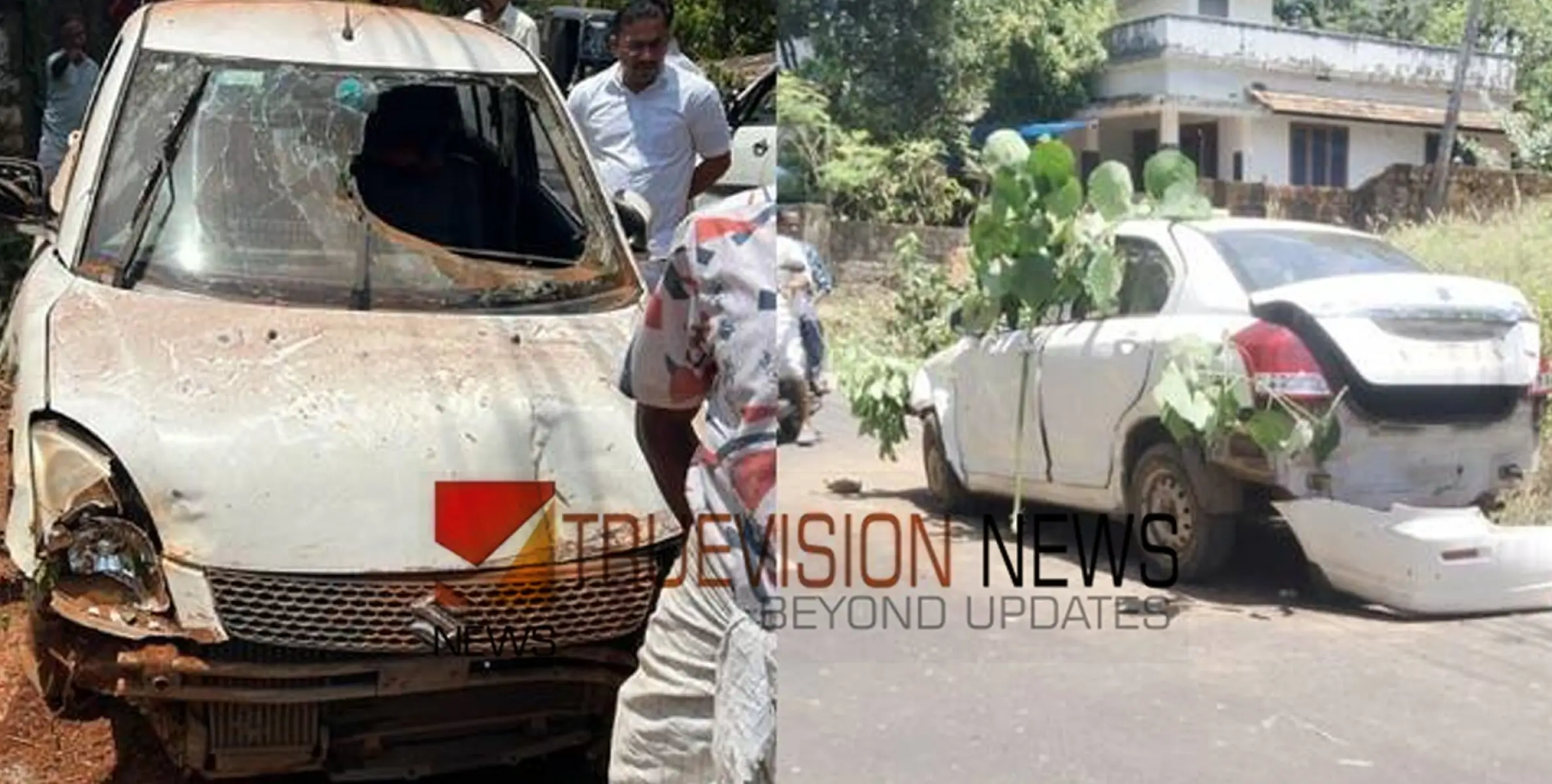 ഓടിക്കൊണ്ടിരുന്ന കാർ നിയന്ത്രണം വിട്ട് മൺതിട്ടയിൽ ഇടിച്ചു; അമ്മയ്ക്ക് ദാരുണാന്ത്യം, മകന് പരിക്ക്
