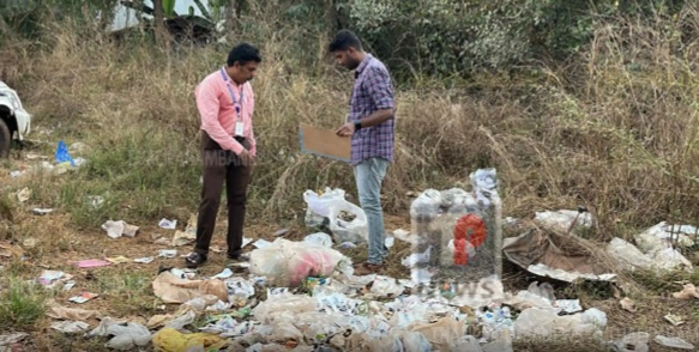 മെഡിക്കൽ കോളേജിന് സമീപം പൊതുസ്ഥലത്ത് മാലിന്യം തള്ളിയതിന്  20000 രൂപ പിഴ