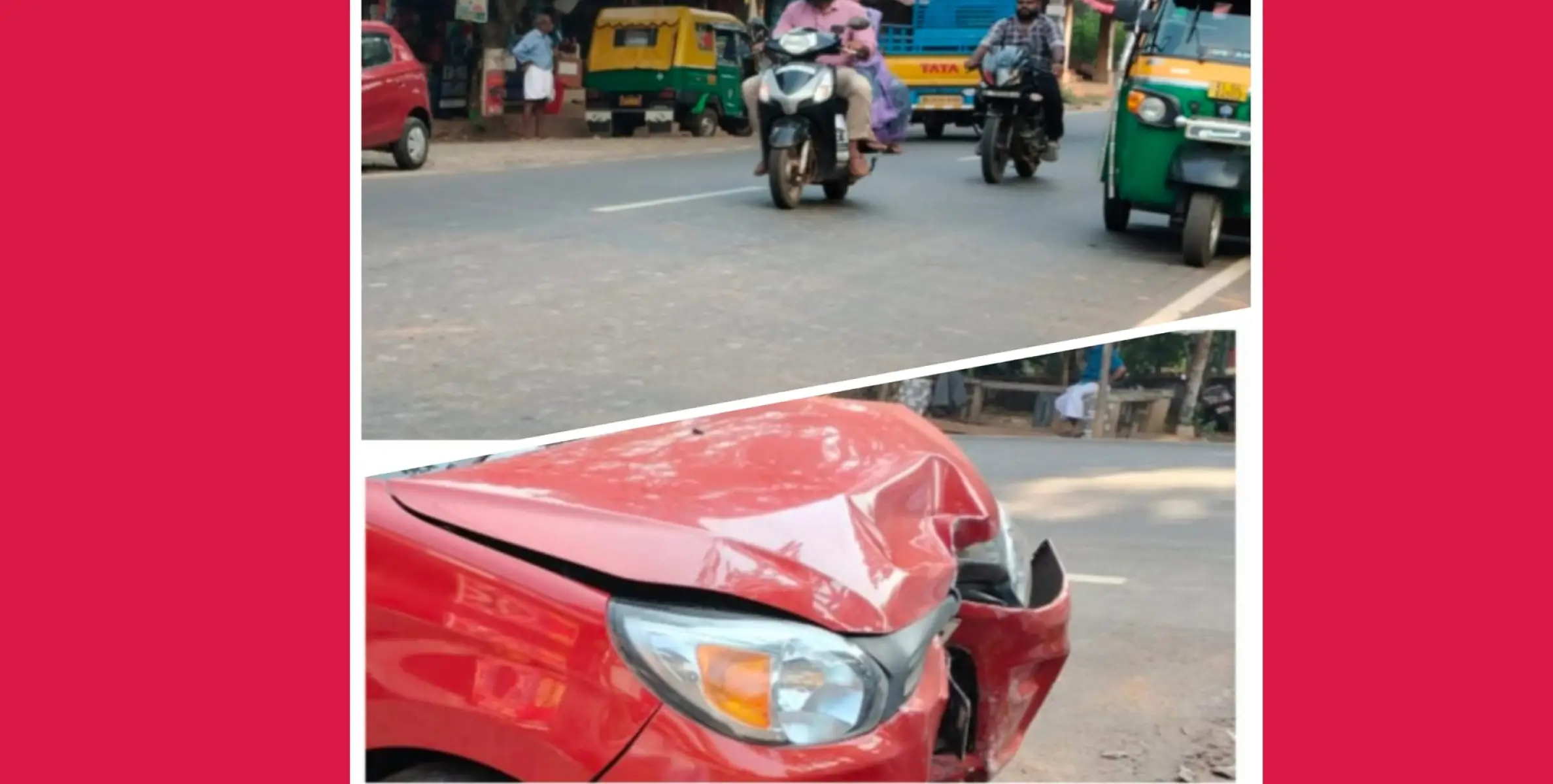 സീബ്ര ലൈന്‍ വരച്ചില്ല അപകടം പതിവാകുന്നു