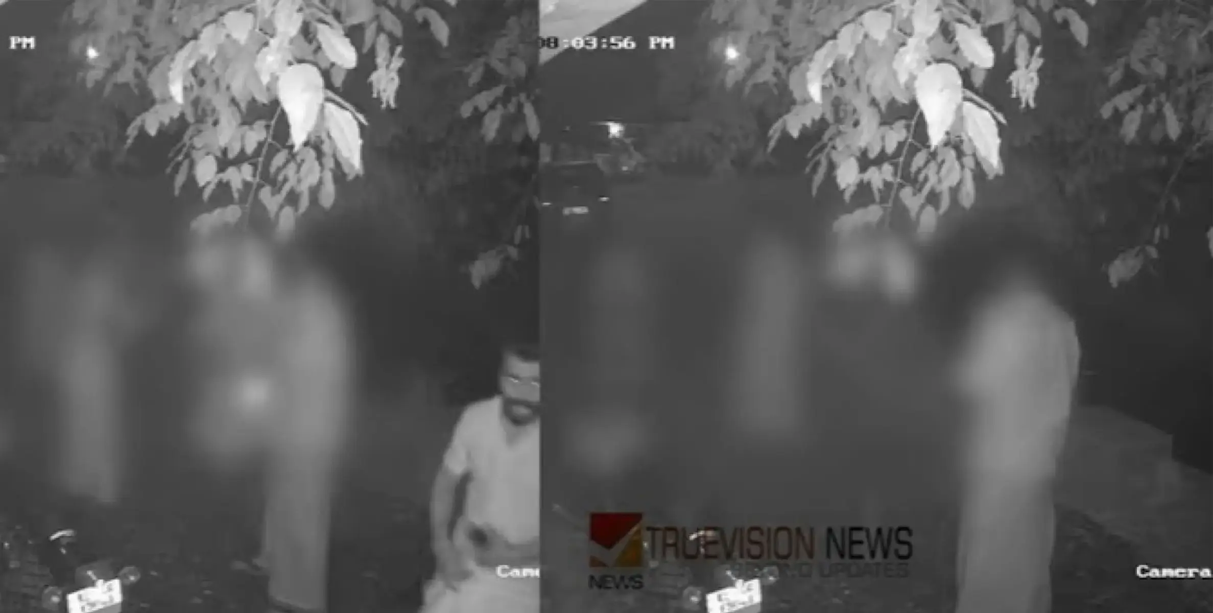അച്ഛനെയും മകനെയും രണ്ടംഗ സംഘം വീട്ടിൽ കയറി വെട്ടി; സിസിടിവി ദൃശ്യങ്ങൾ പുറത്ത്
