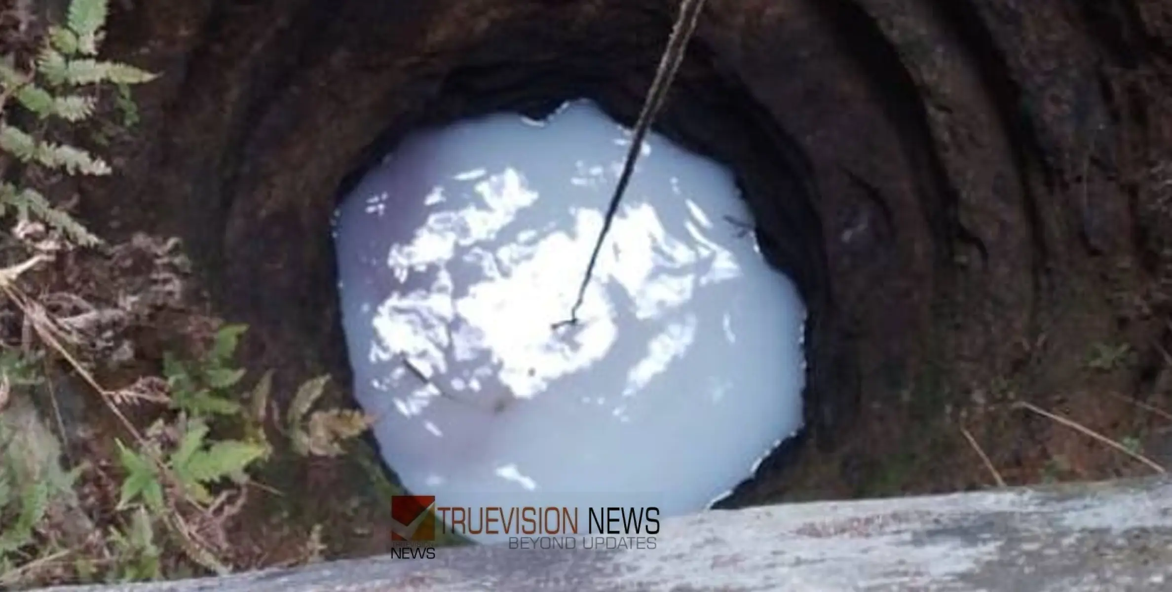 കോന്നി അതുമ്പുംകുളത്ത് കിണറ്റിലെ വെള്ളത്തിന് പാൽ നിറം...!