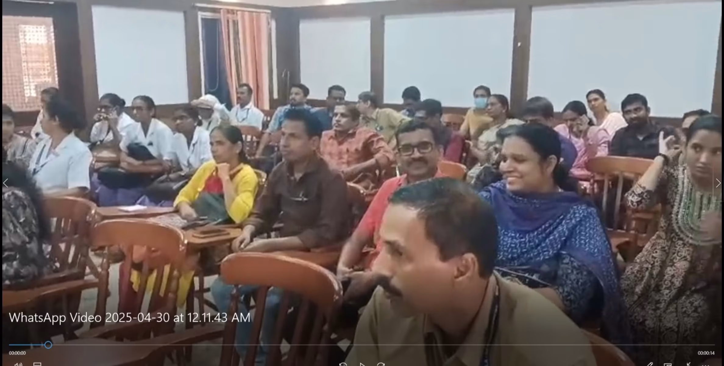 കണ്ണൂർ ജില്ലാ ആശുപത്രിയിൽ ബധിരത നിയന്ത്രണ ഹ്രസ്വ ചിത്രം പ്രകാശനം ചെയ്തു