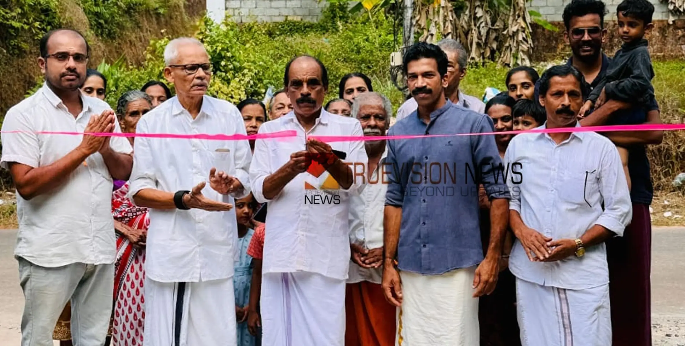 റോഡ് തുറന്നു; ചെക്കായ്മുക്ക് -കുറ്റിവയൽ റോഡ് ഉദ്ഘാടനം ചെയ്തു
