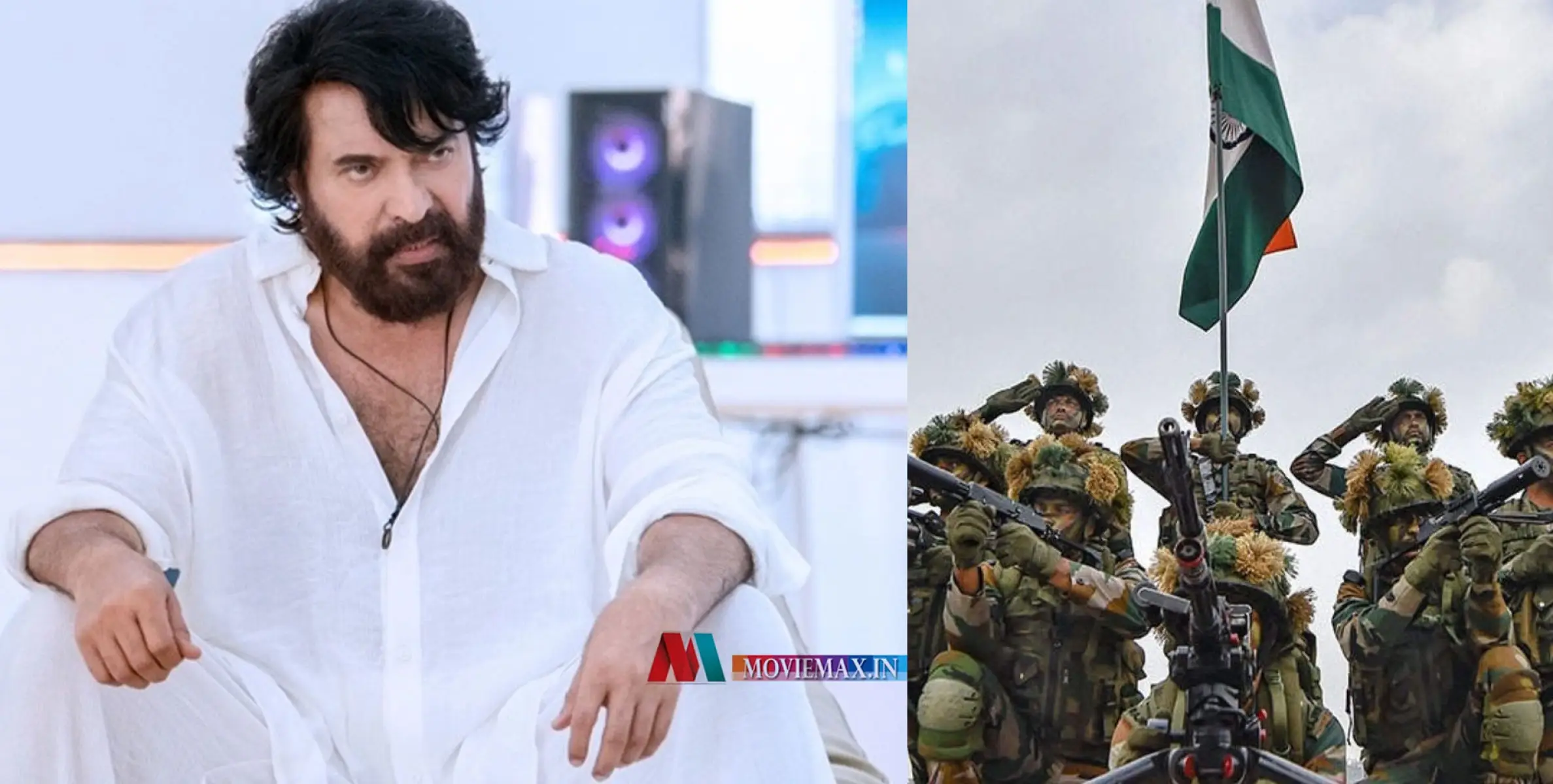 'രാഷ്ട്രം വിളിക്കുമ്പോൾ ഇന്ത്യൻ ആർമി ഉത്തരം നൽകും, യഥാർത്ഥ നായകന്മാർക്ക് സല്യൂട്ട്' -മമ്മൂട്ടി