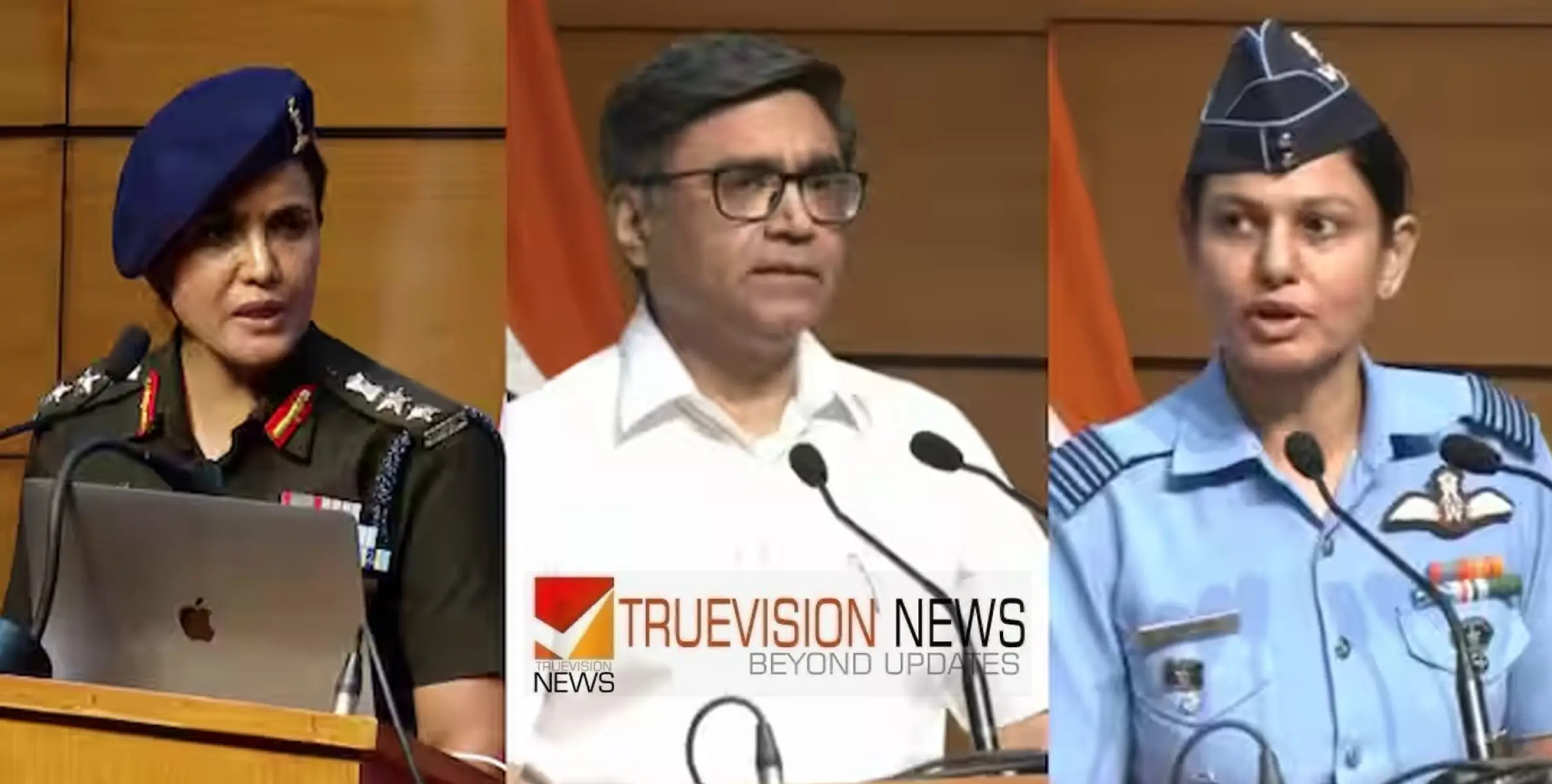 ‘തിരിച്ചടി ഭീകരതക്കെതിരെ, പാകിസ്താനുമായി ഭീകരർക്ക് നിരന്തര ബന്ധം’; ഓപറേഷൻ സിന്ദൂർ വിശദീകരിച്ച് സൈന്യം