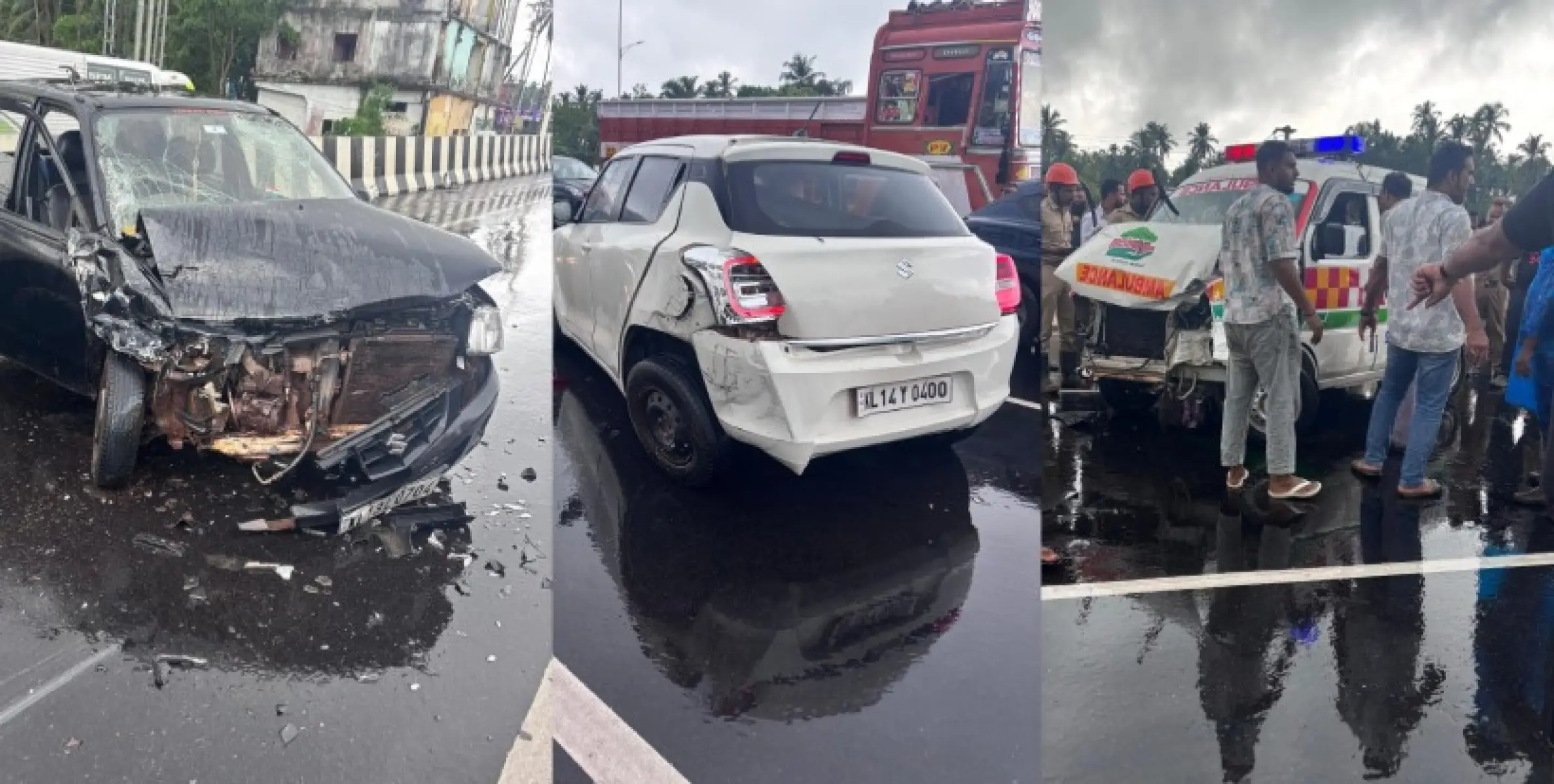  ആംബുലൻസ് അപകടത്തിൽപെട്ട് കണ്ണൂർ സ്വദേശിനി മരിച്ചു   