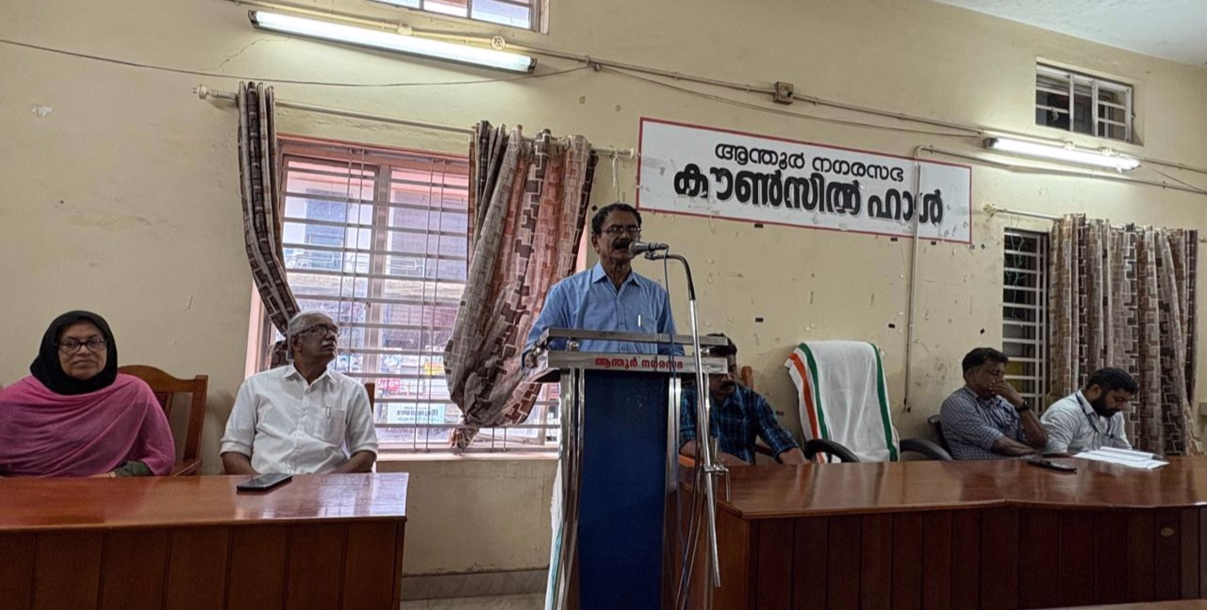 ആന്തൂർ നഗരസഭയുടെ കീഴിൽ ദുരന്ത നിവാരണ സമിതി യോഗം ചേർന്നു