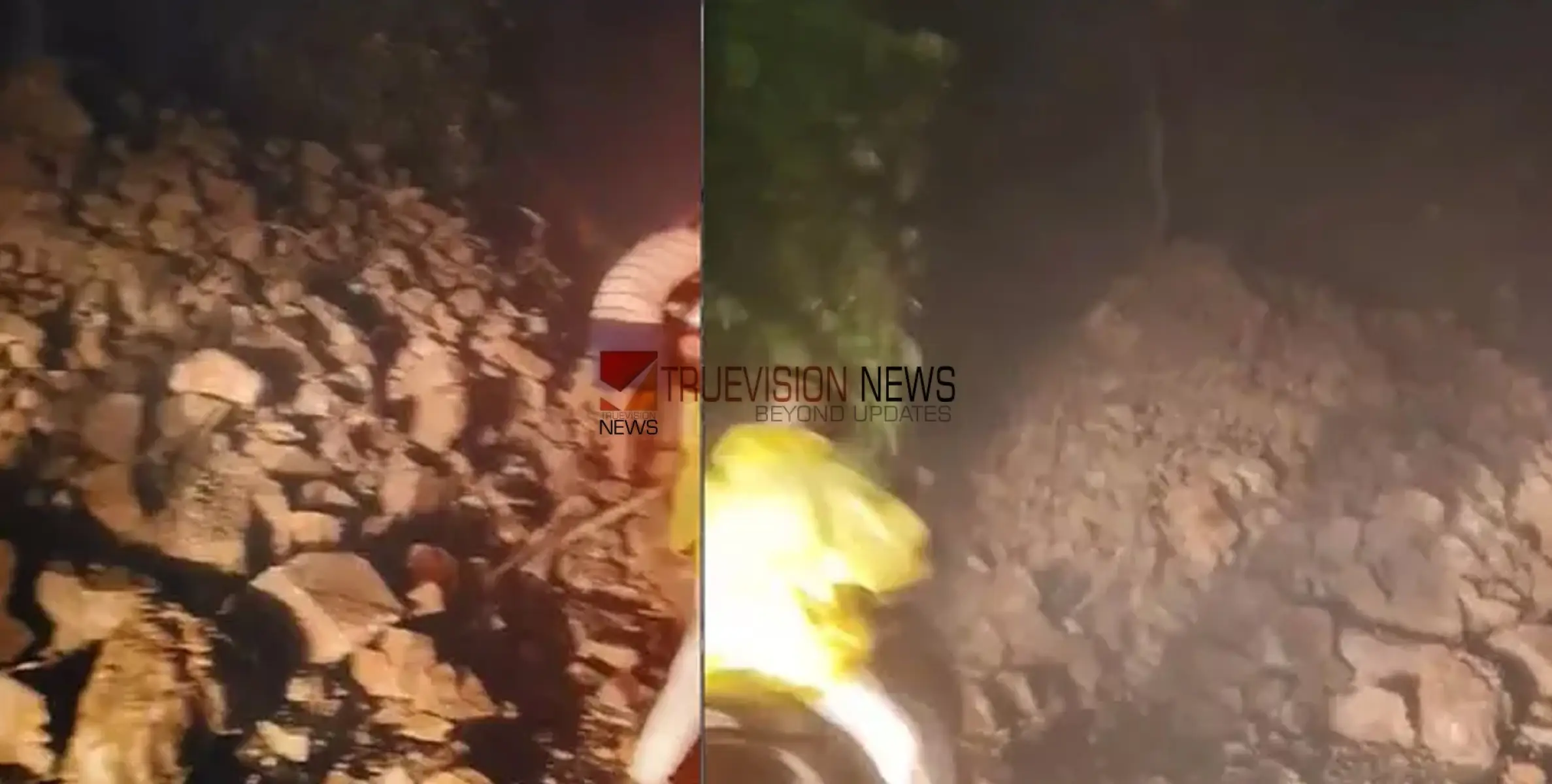 പാൽചുരത്തിൽ മണ്ണിടിഞ്ഞു, ഗതാഗതം തടസ്സപ്പെട്ടു 