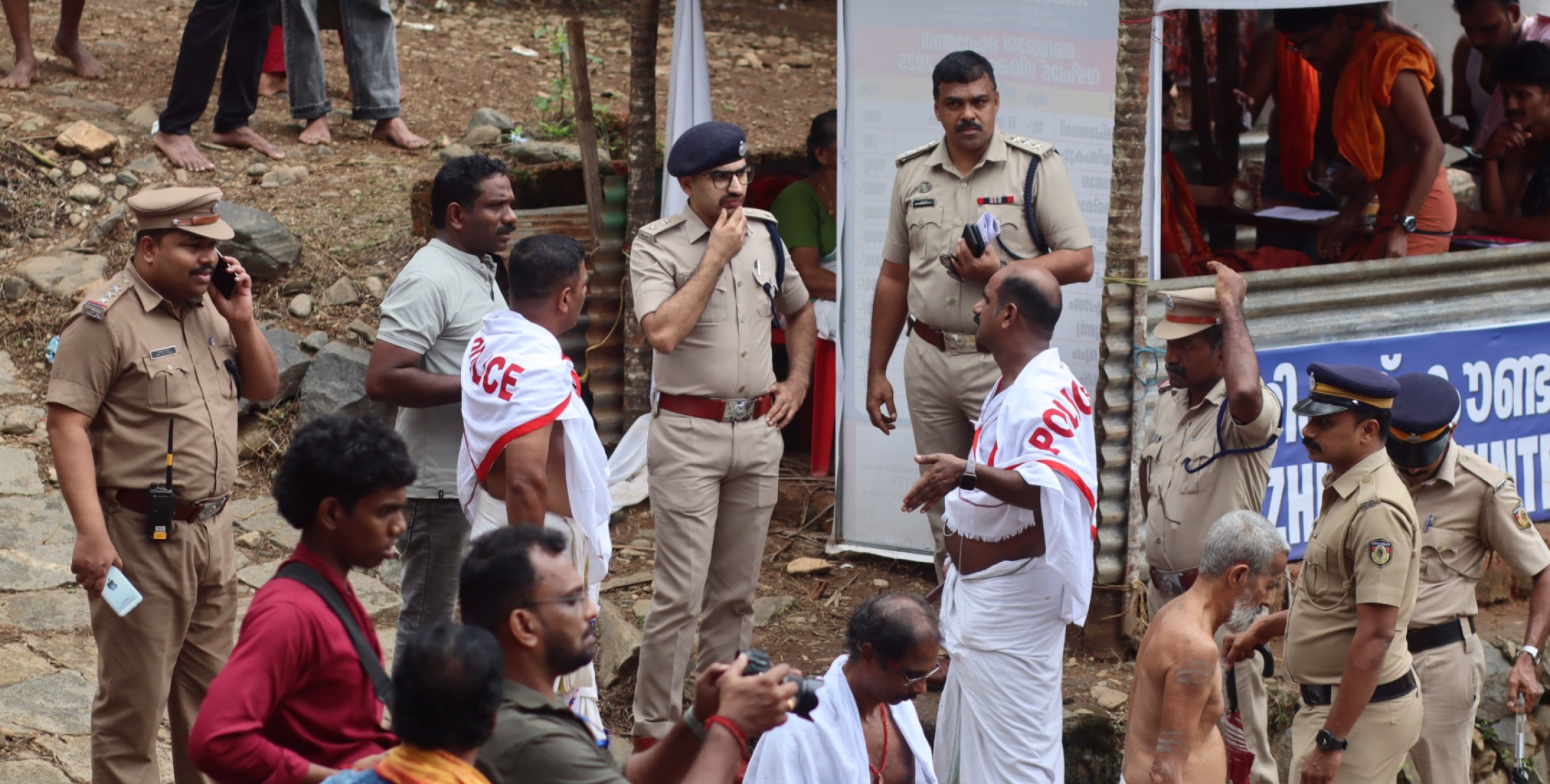 കണ്ണൂർ റൂറൽ എസ്പി അനുജ് പലിവാൾ അക്കരെ കൊട്ടിയൂരിലെ സുരക്ഷ വിലയിരുത്തി