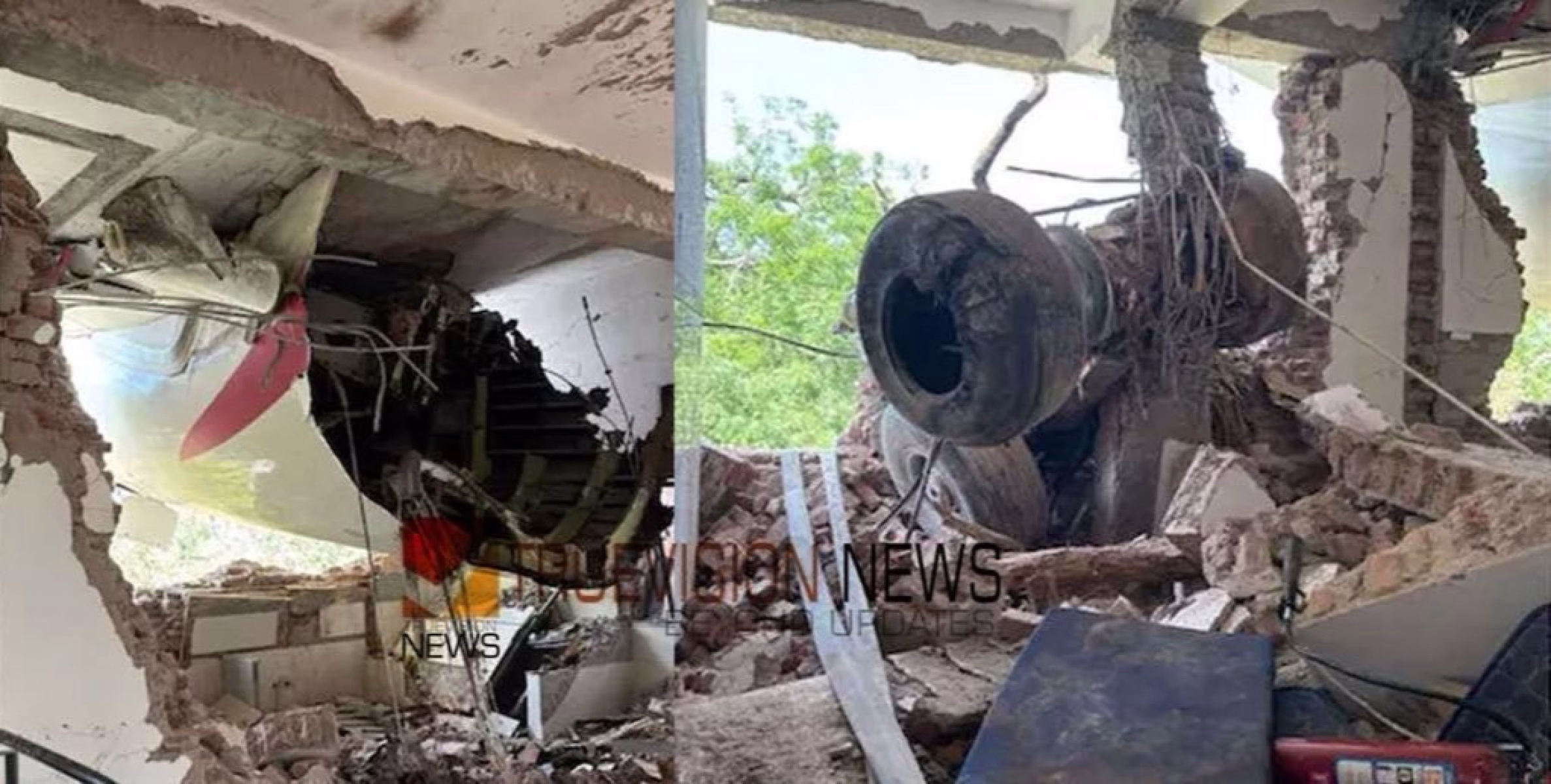 വിമാന അപകടം ;  വിമാനം ഇടിച്ചിറങ്ങിയ മെഡിക്കൽ കോളജ് ഹോസ്റ്റലിലെ അഞ്ച് മെഡിക്കൽ വിദ്യാർത്ഥികൾ മരിച്ചു ; 20 ഓളം പേർക്ക് ഗുരുതര പരിക്ക്