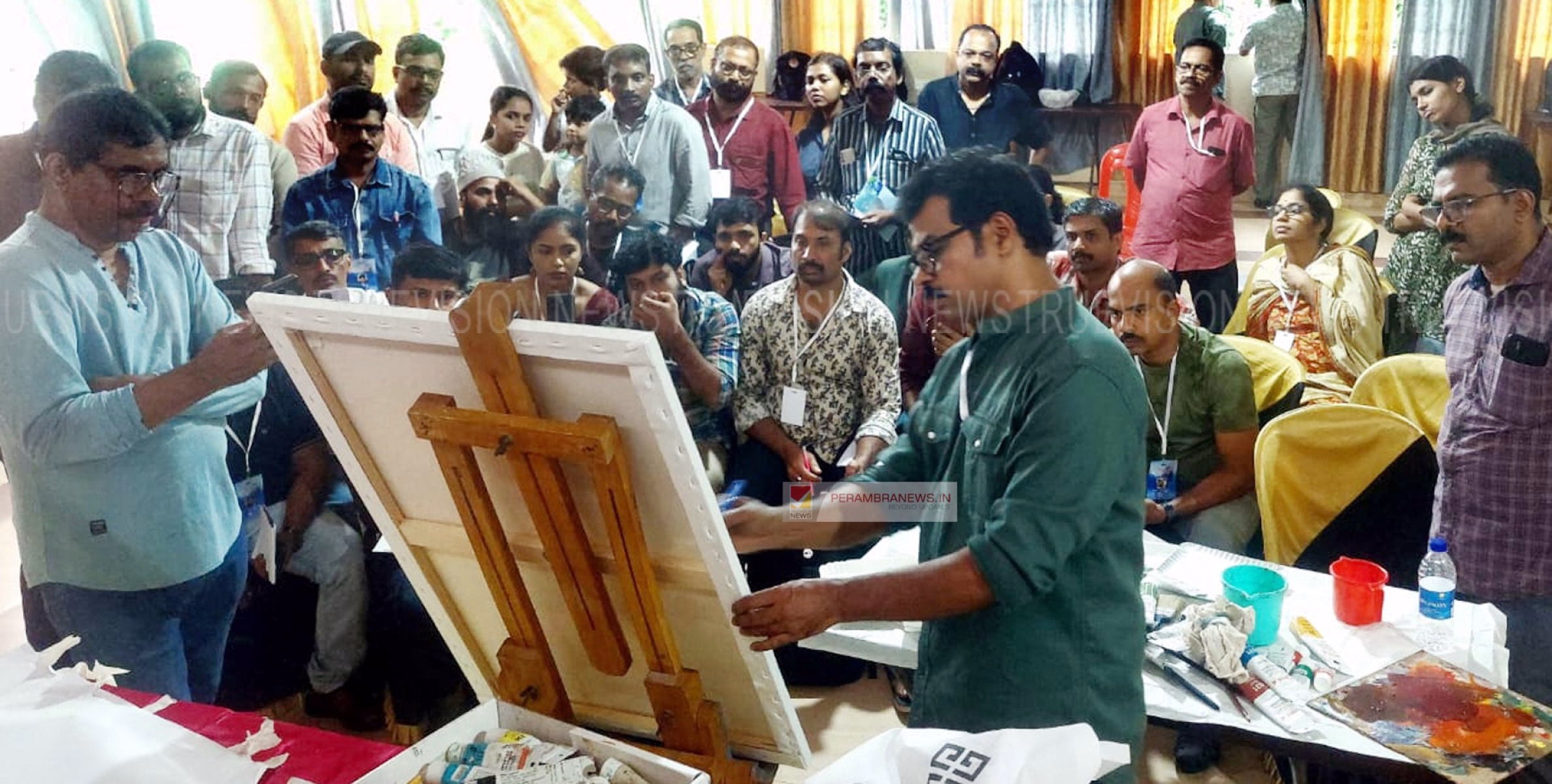 അക്രിലിക് പെയിന്റിംഗില്‍ ഏകദിന വര്‍ക്ക്‌ഷോപ്പ്