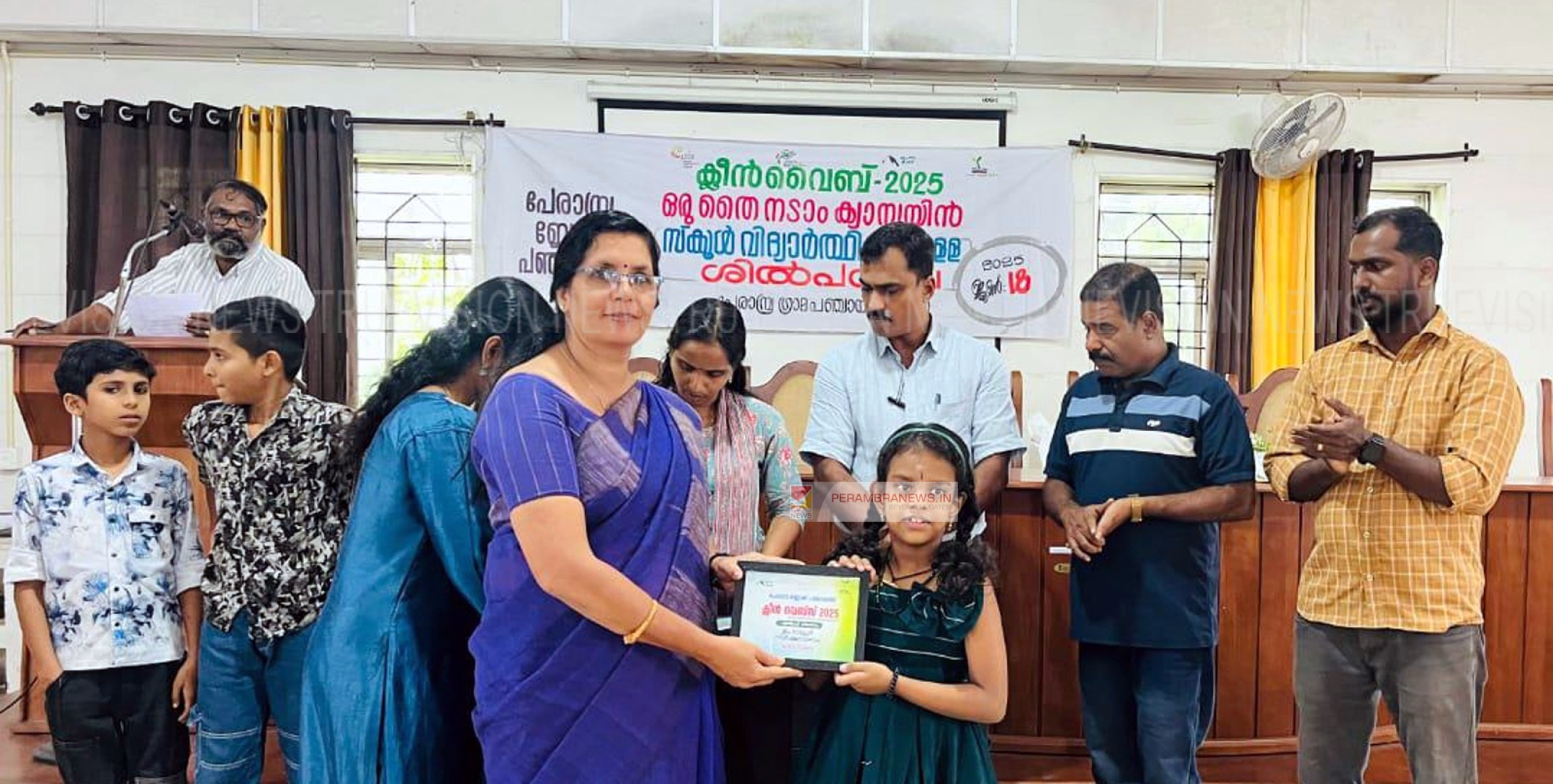 ക്ലീന്‍ വൈബ് 2025:ഒന്നാം സ്ഥാനം മേധ ഇഷാനിക്